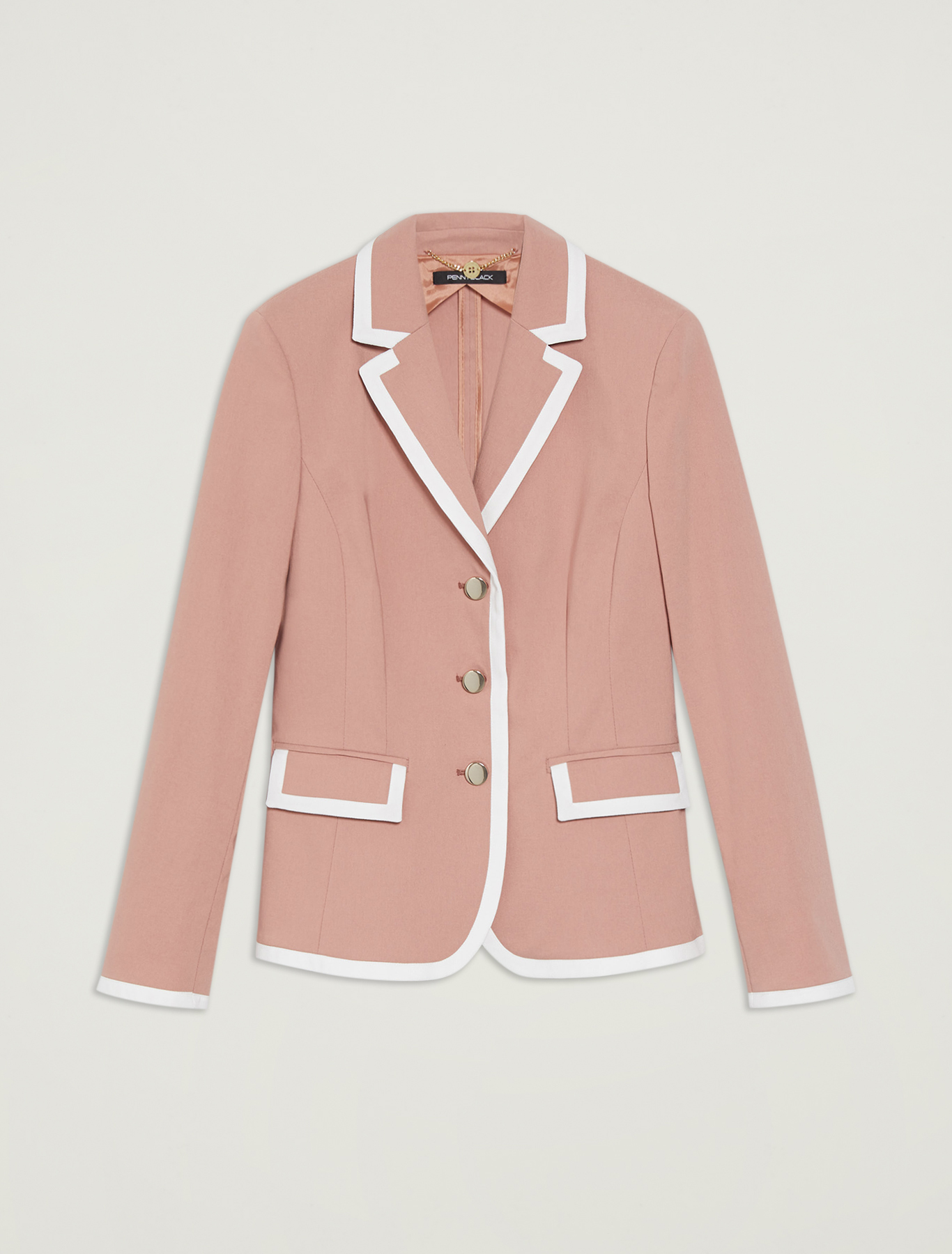 Blazer with contrasting borders, pink - Pennyblack Blazer with contrasting borders - pink - pennyblack