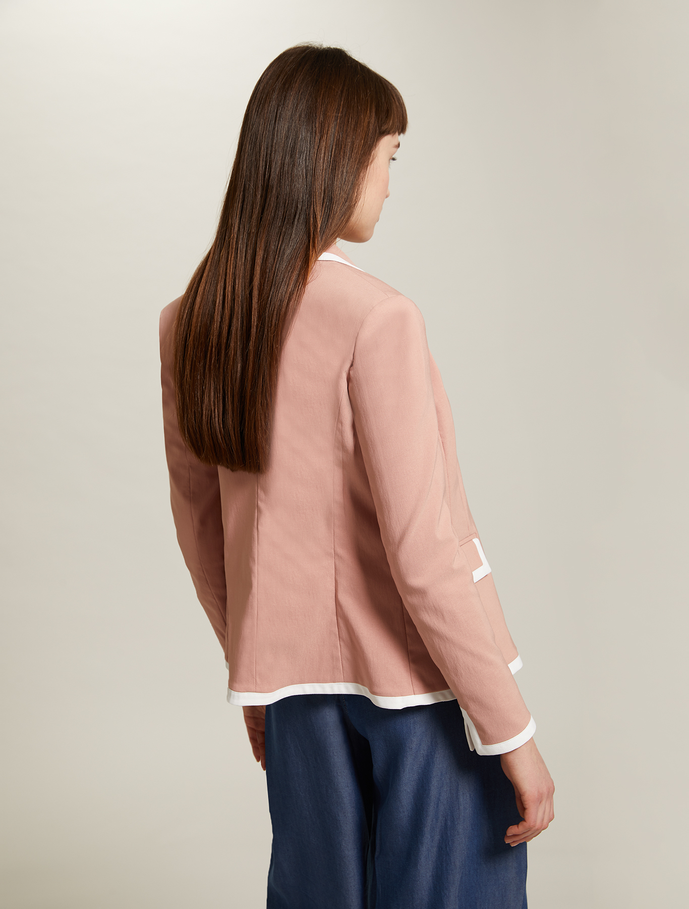 Blazer with contrasting borders, pink - Pennyblack Blazer with contrasting borders - pink - pennyblack