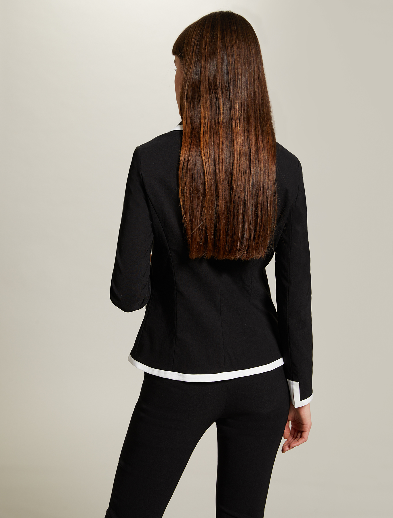 Blazer with contrasting borders, black - Pennyblack Blazer with contrasting borders - black - pennyblack