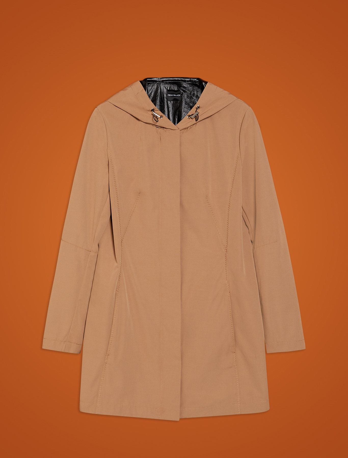 Technical cotton jacket, brown - Pennyblack Technical cotton jacket - brown - pennyblack