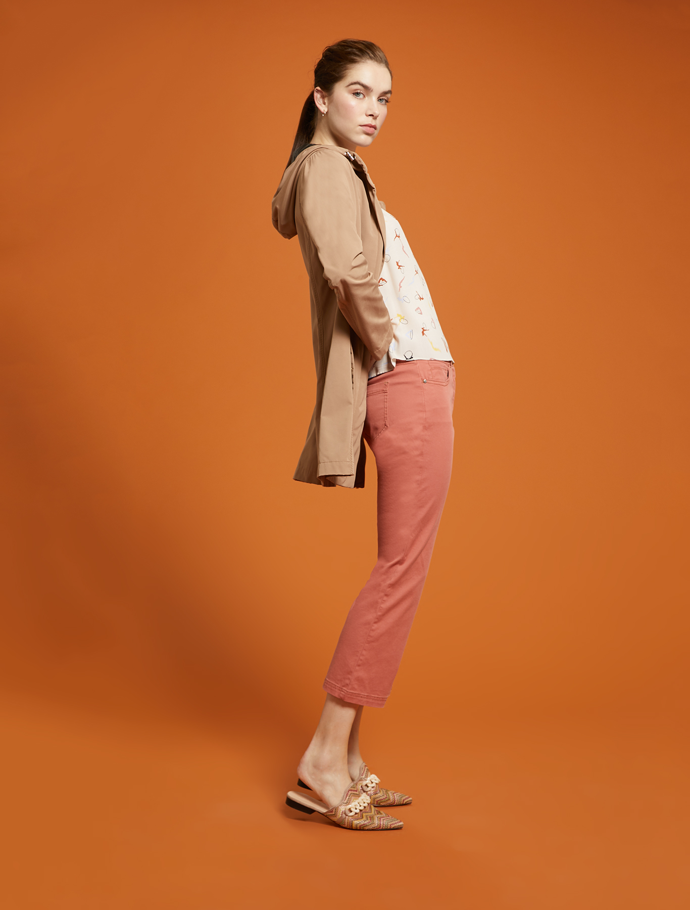 Technical cotton jacket, brown - Pennyblack Technical cotton jacket - brown - pennyblack