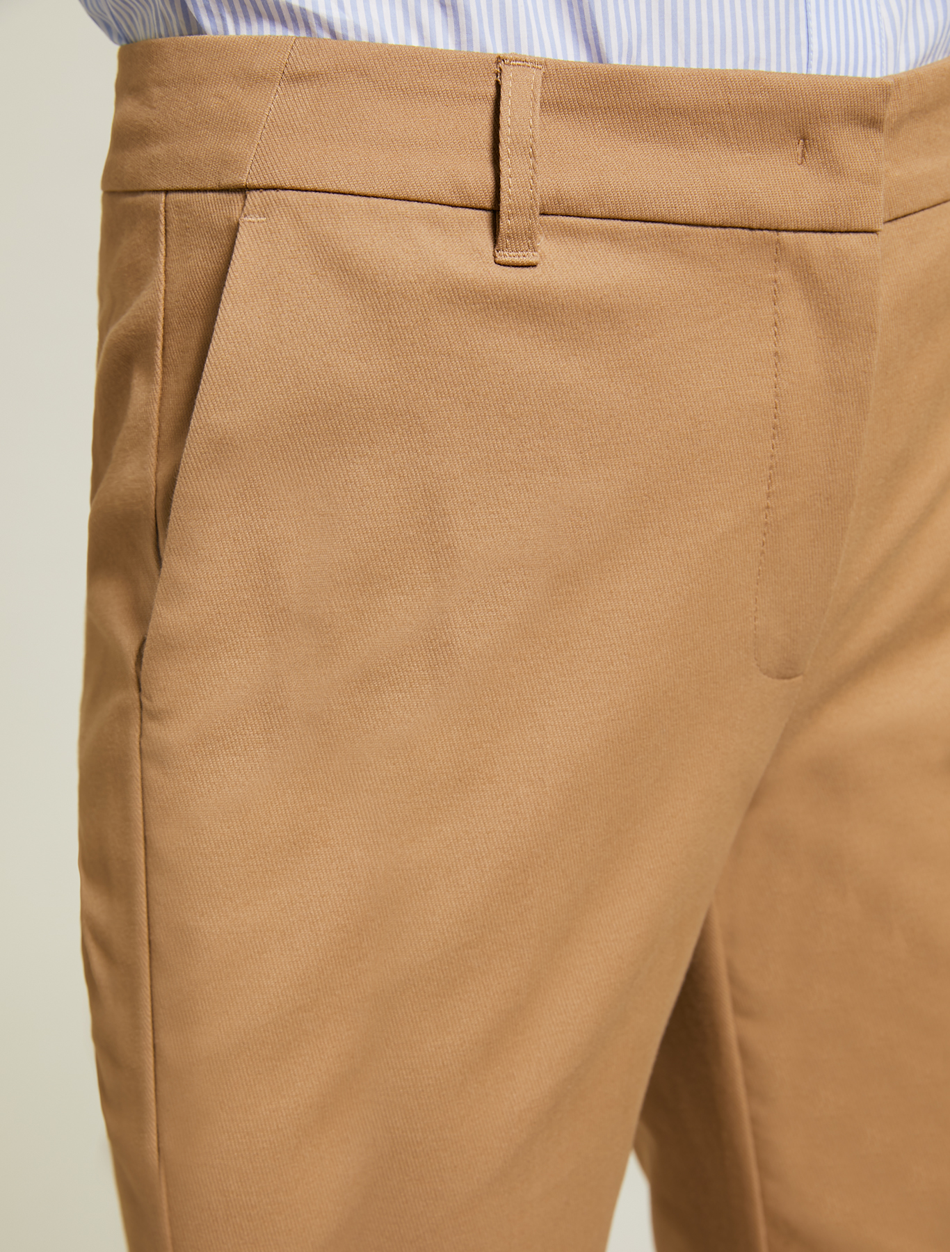 Cotton twill trousers, brown - Pennyblack Cotton twill trousers - brown - pennyblack