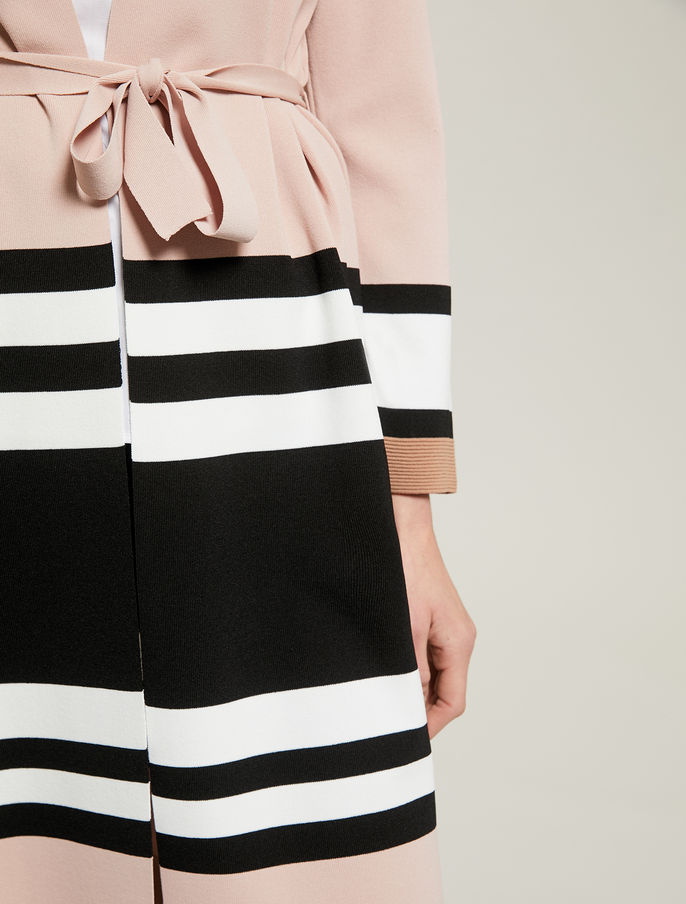 Colour block cardigan, rose pink pattern - Pennyblack Colour block cardigan - rose pink pattern - pennyblack