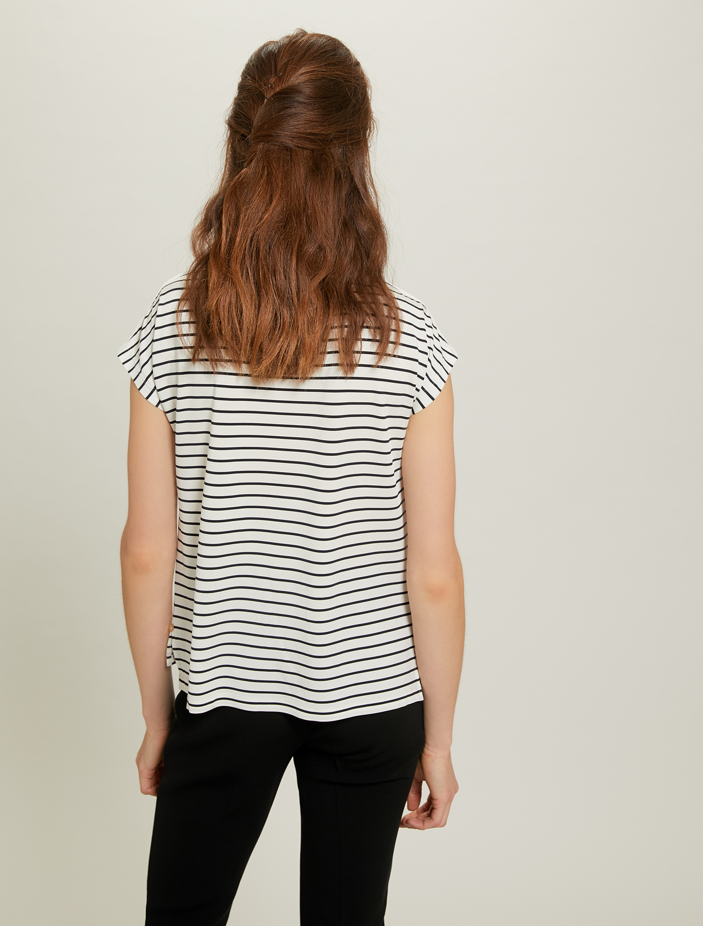Flowing marinière T-shirt, navy blue pattern - Pennyblack Flowing marinière T-shirt - navy blue pattern - pennyblack