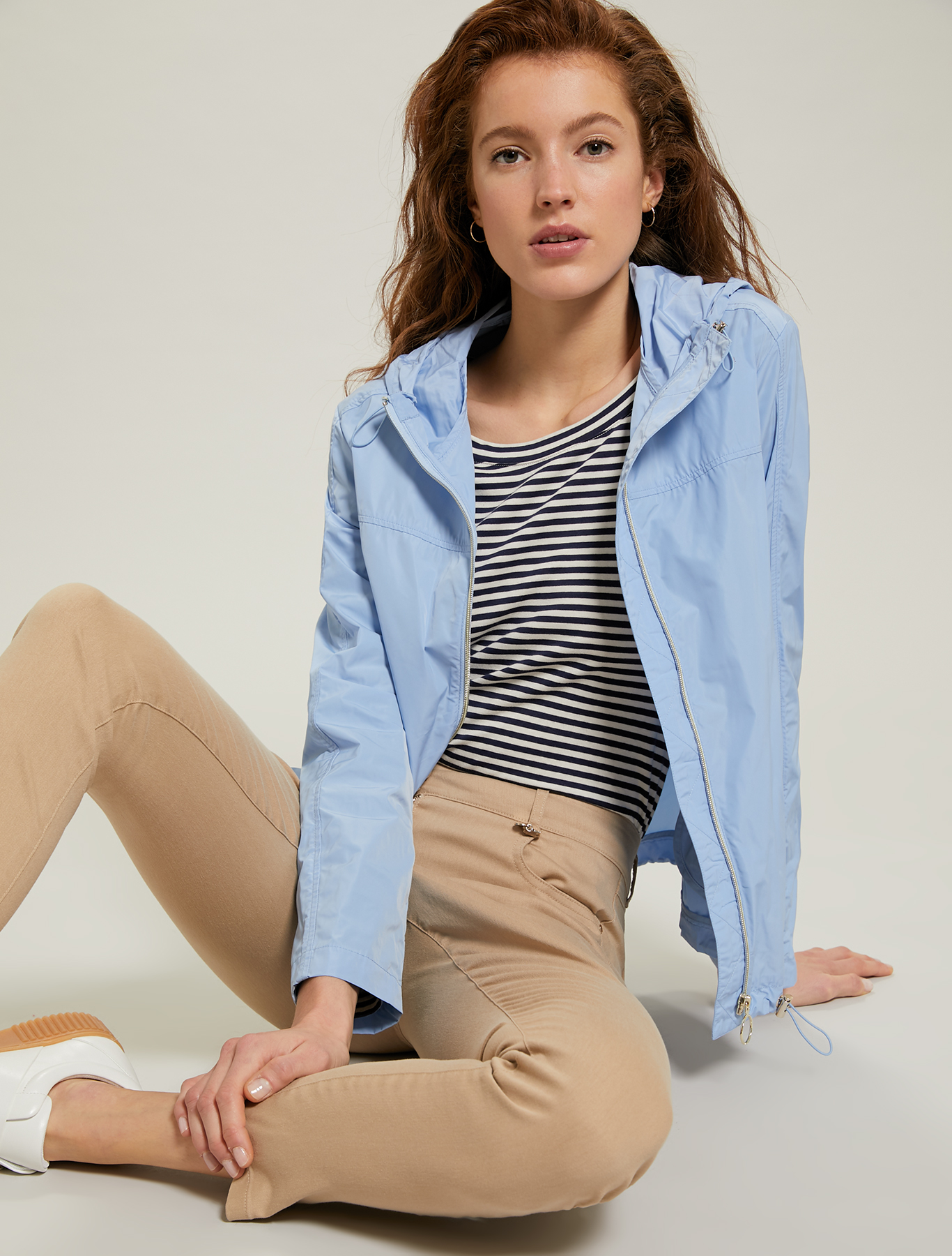 Technical fabric jacket, light blue - Pennyblack Technical fabric jacket - light blue - pennyblack
