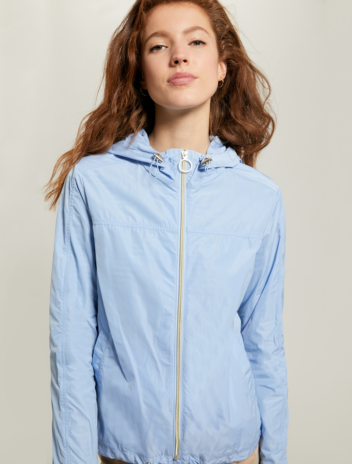 Technical fabric jacket, light blue - Pennyblack Technical fabric jacket - light blue - pennyblack