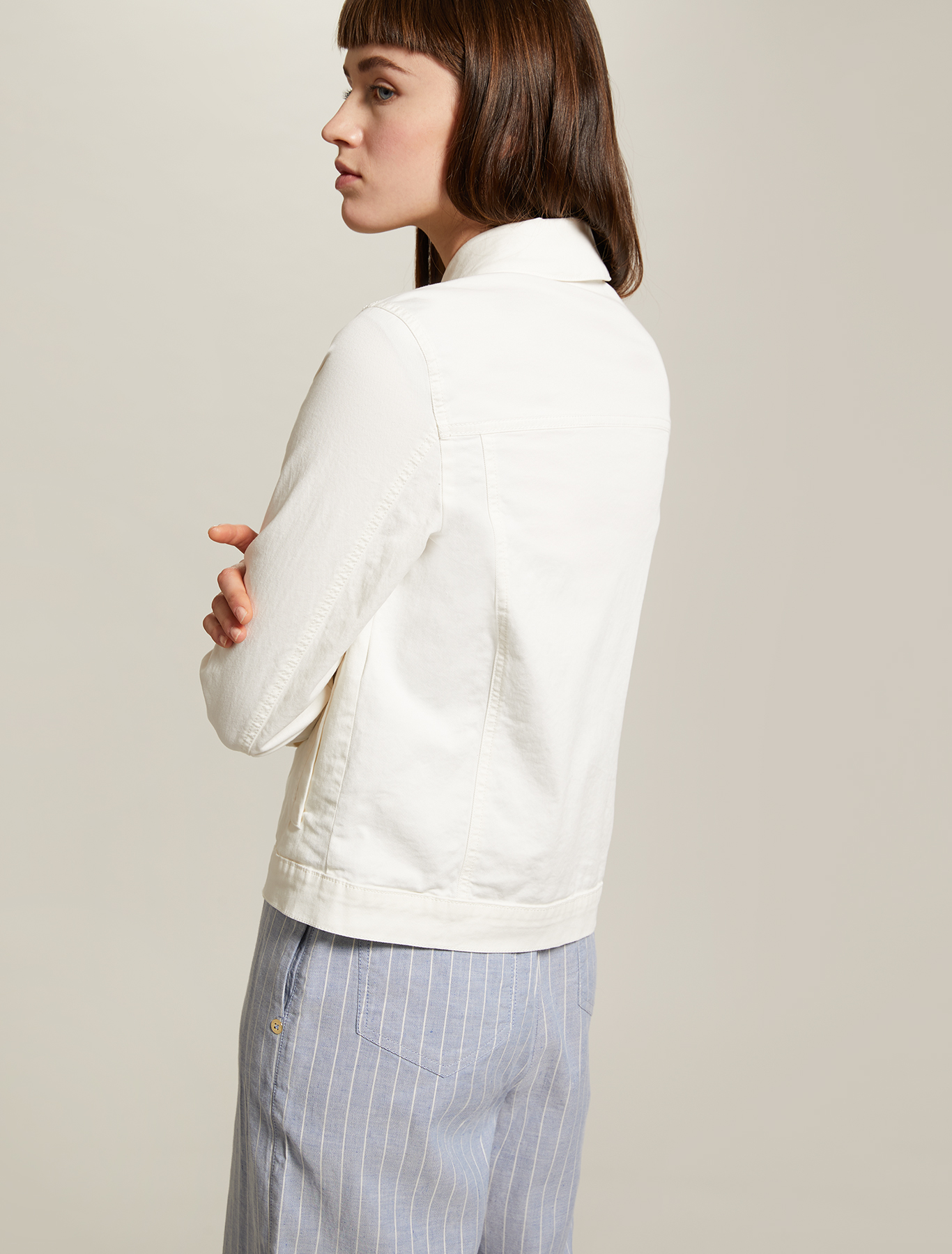 Cotton twill jacket, ivory - Pennyblack Cotton twill jacket - ivory - pennyblack