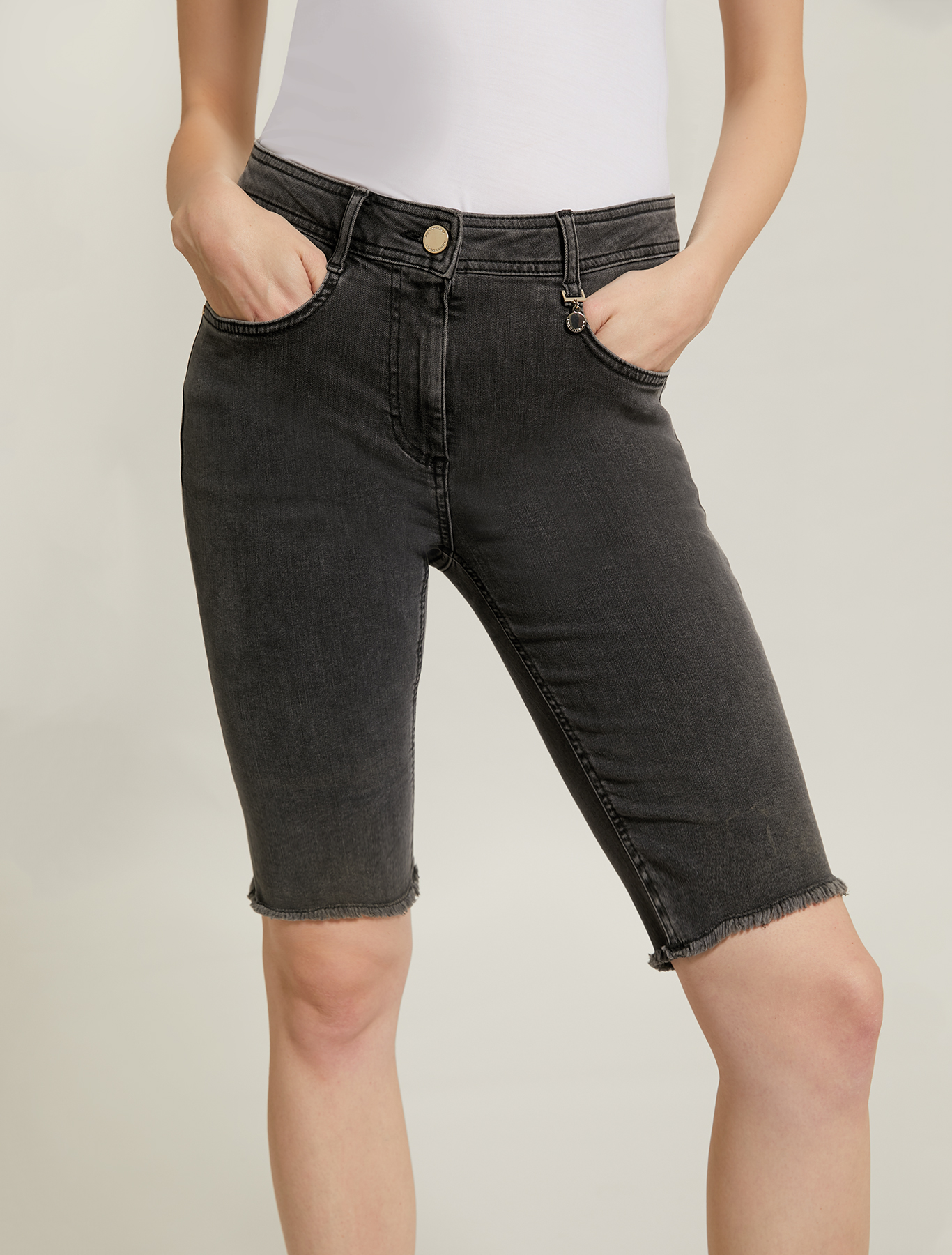Short skinny jeans, black - Pennyblack Short skinny jeans - black - pennyblack