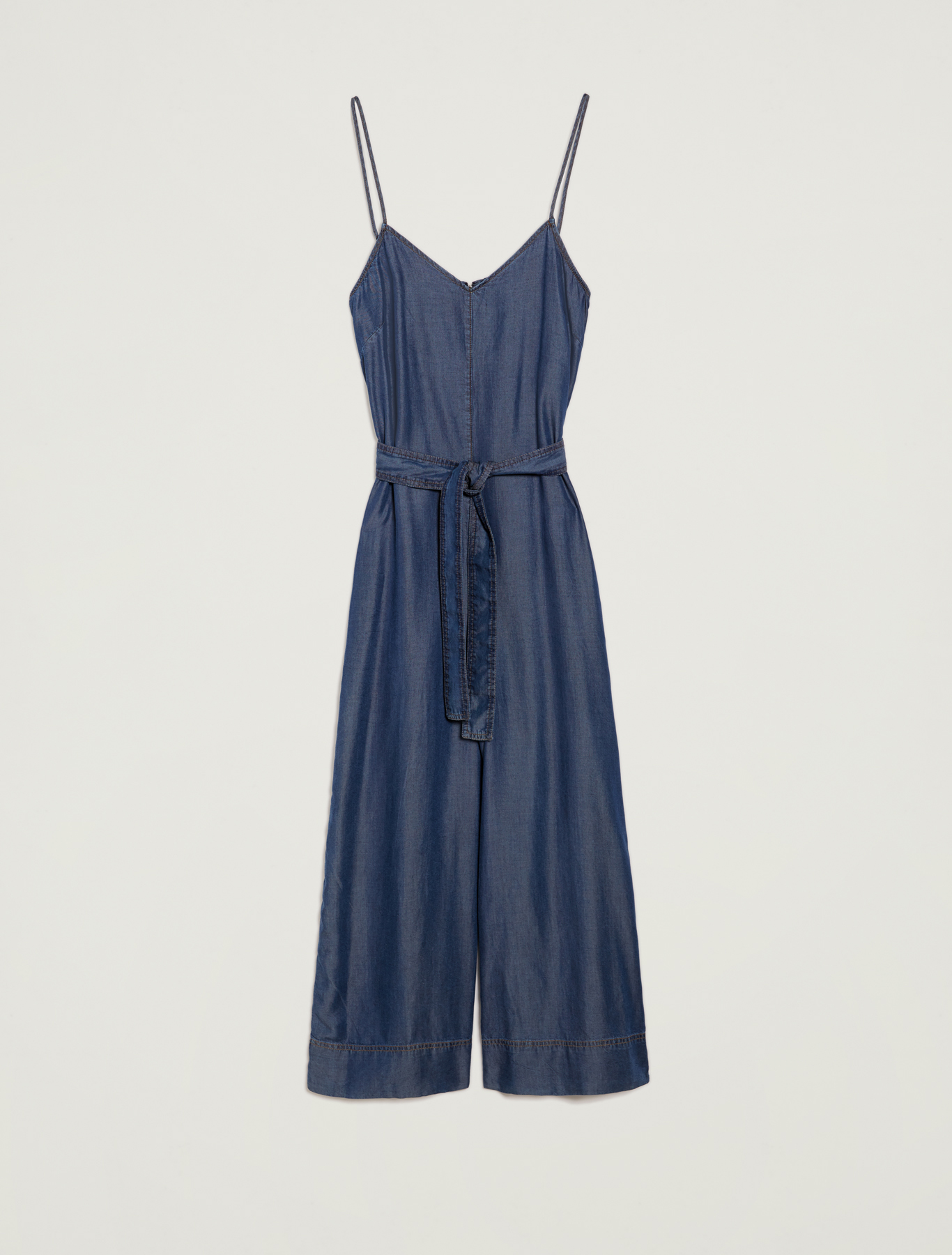 Jumpsuit in flowing denim, navy blue - Pennyblack Jumpsuit in flowing denim - navy blue - pennyblack
