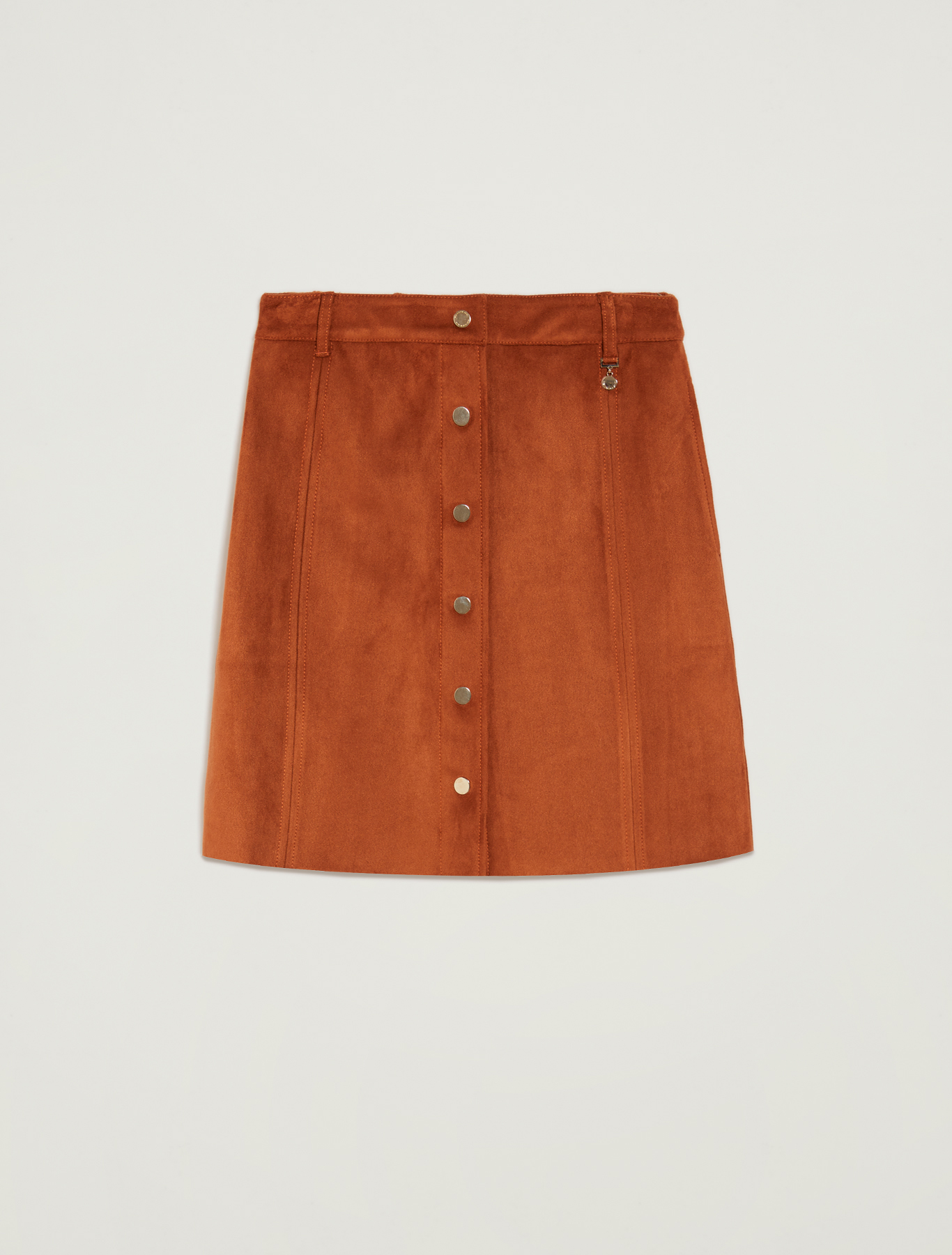 Jersey A-line skirt, brown - Pennyblack Jersey A-line skirt - brown - pennyblack