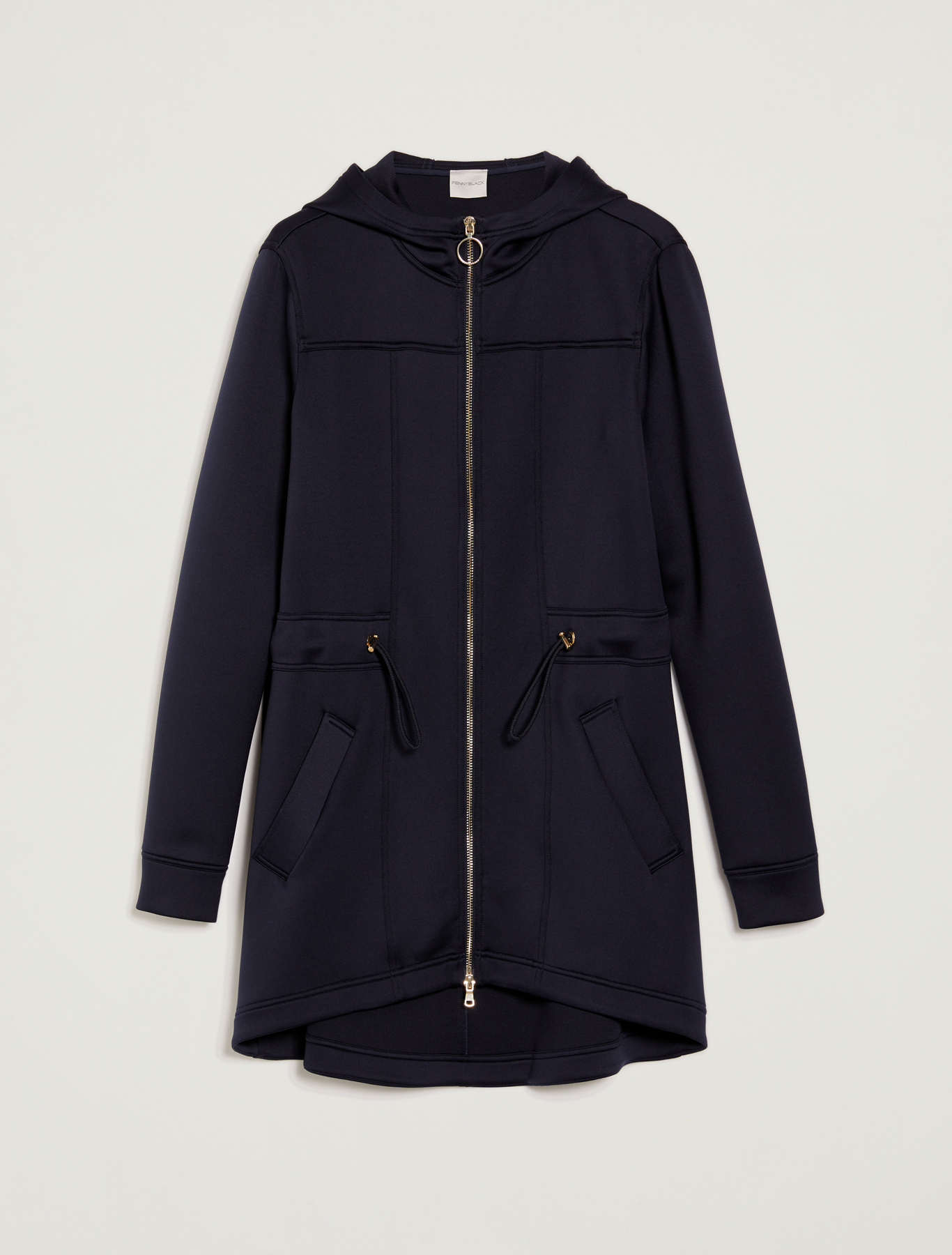 Techno-jersey parka, navy blue - Pennyblack Techno-jersey parka - navy blue - pennyblack