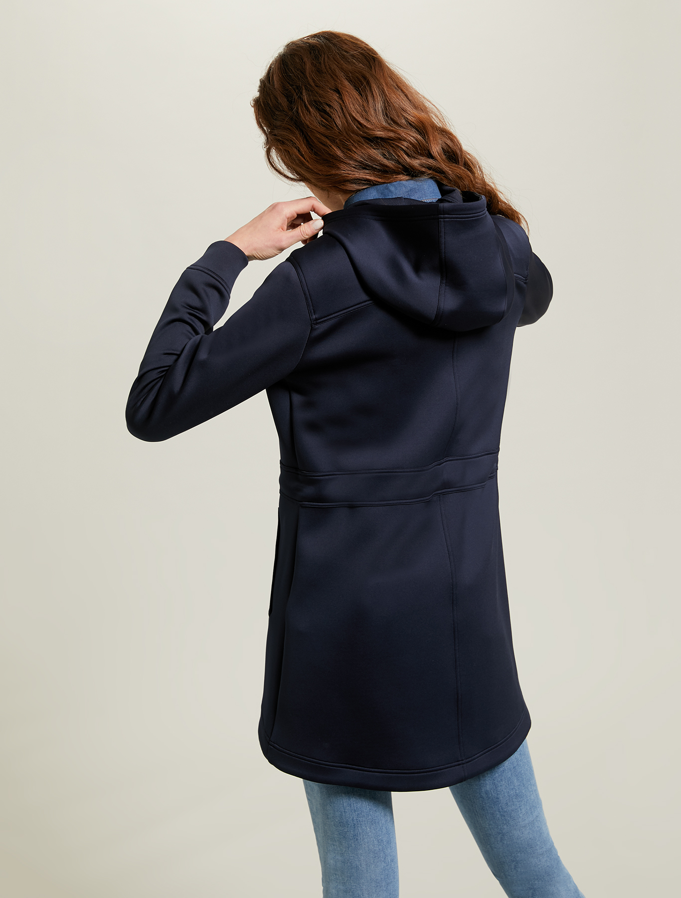 Techno-jersey parka, navy blue - Pennyblack Techno-jersey parka - navy blue - pennyblack
