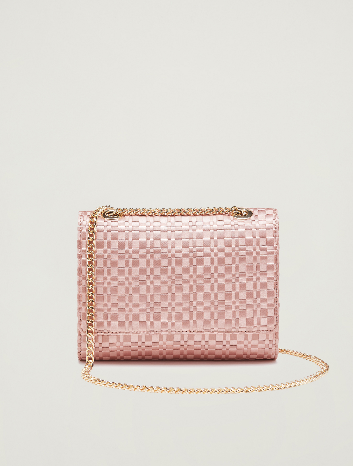 Bag in woven satin, old rose pattern - Pennyblack Bag in woven satin - old rose pattern - pennyblack