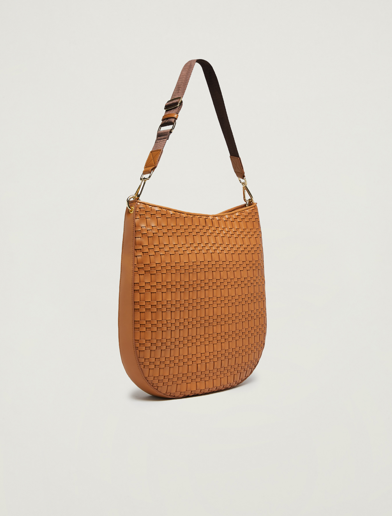 Woven hobo bag, tan - Pennyblack Woven hobo bag - tan - pennyblack