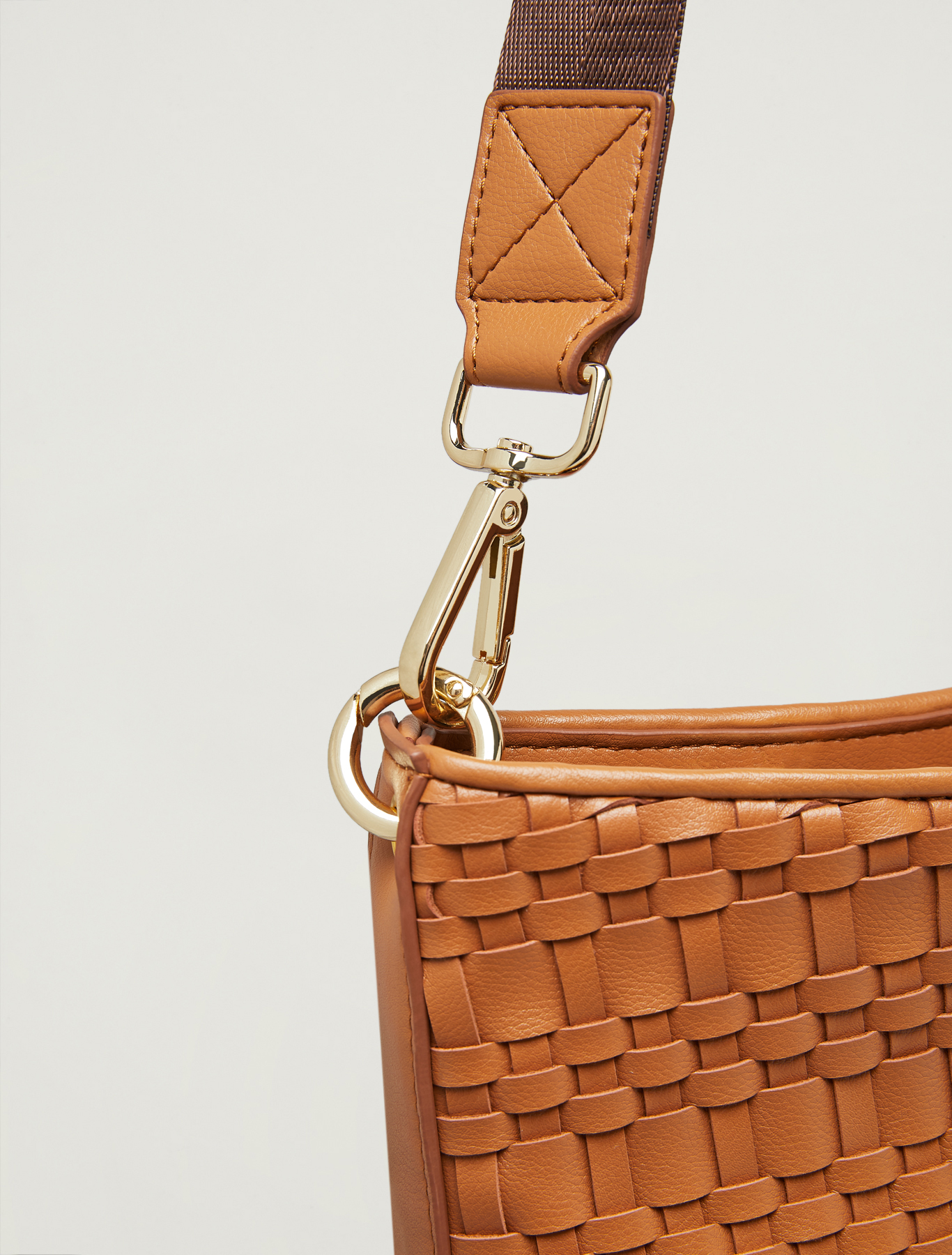 Woven hobo bag, tan - Pennyblack Woven hobo bag - tan - pennyblack