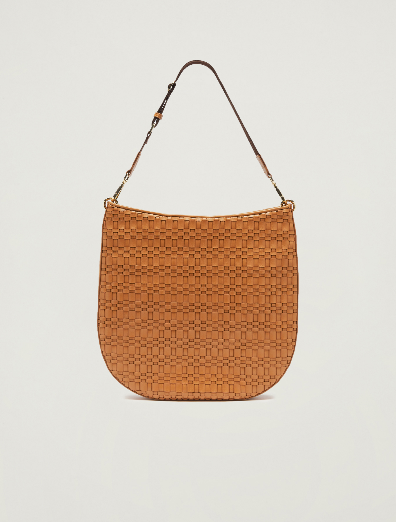 Woven hobo bag, tan - Pennyblack Woven hobo bag - tan - pennyblack