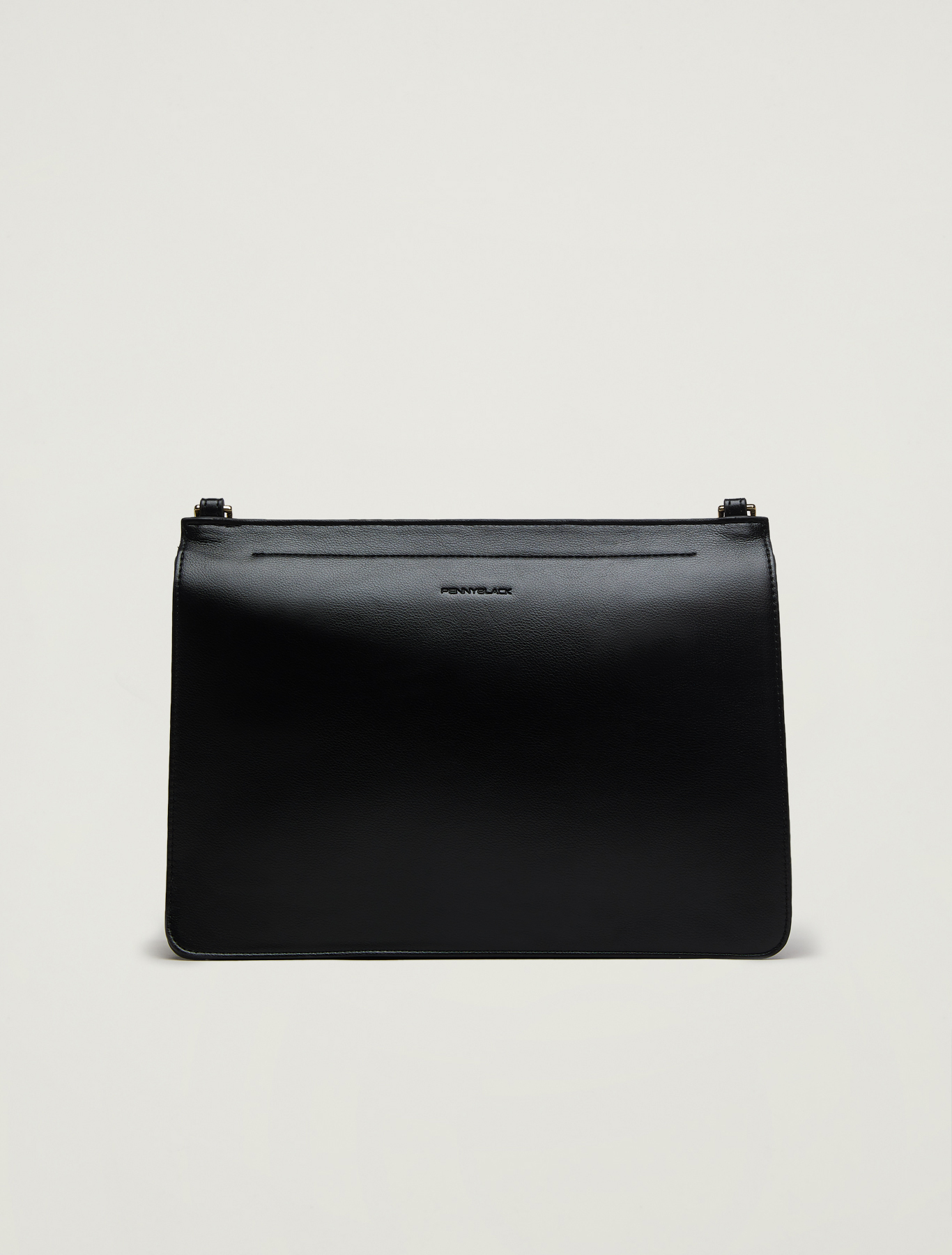 Gusseted, woven bag, white - Pennyblack Gusseted, woven bag - white - pennyblack