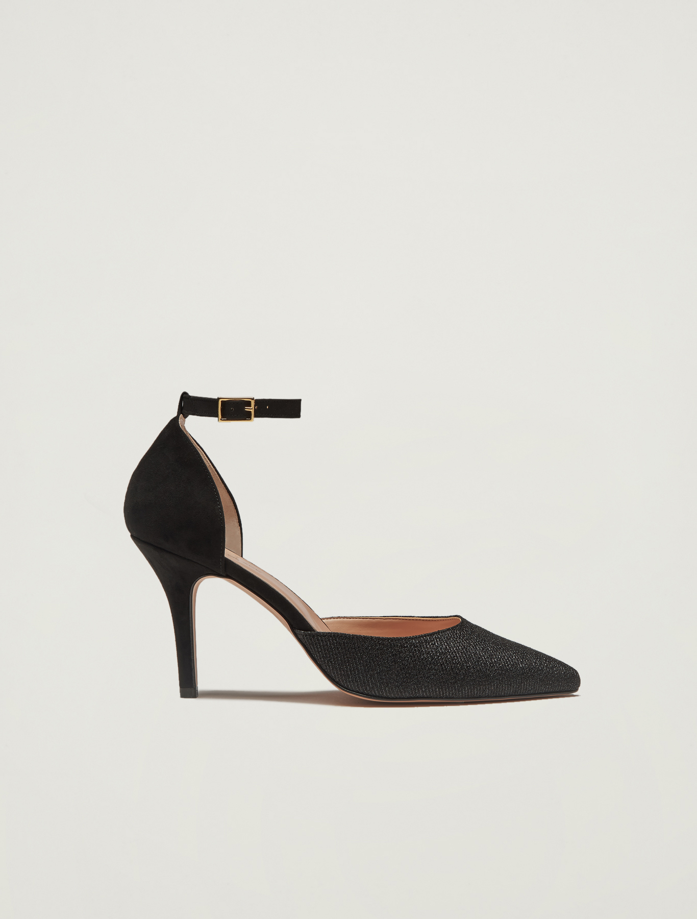 Lamé court shoes, black - Pennyblack Lamé court shoes - black - pennyblack