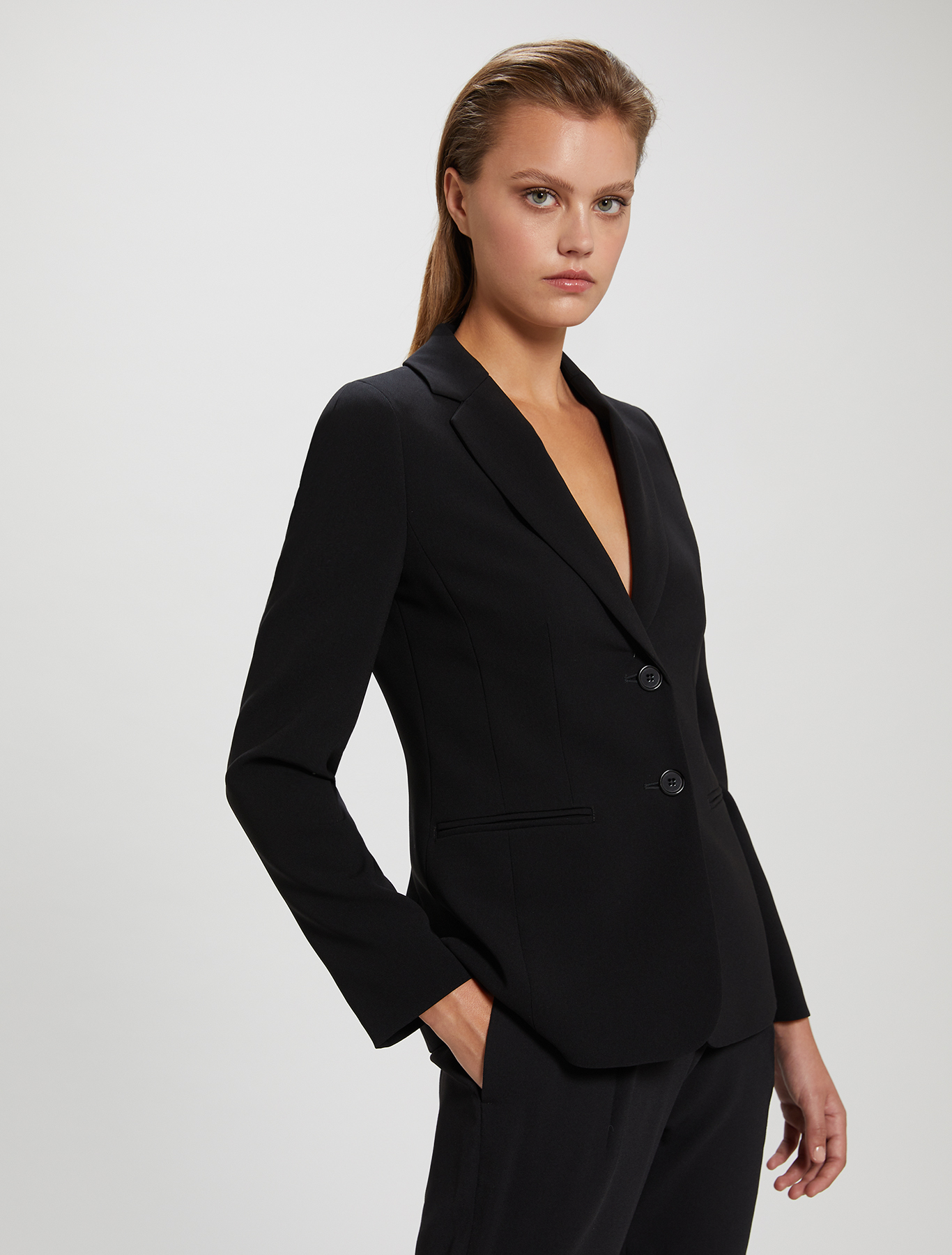Fluid two-button blazer, black - Pennyblack Fluid two-button blazer - black - pennyblack
