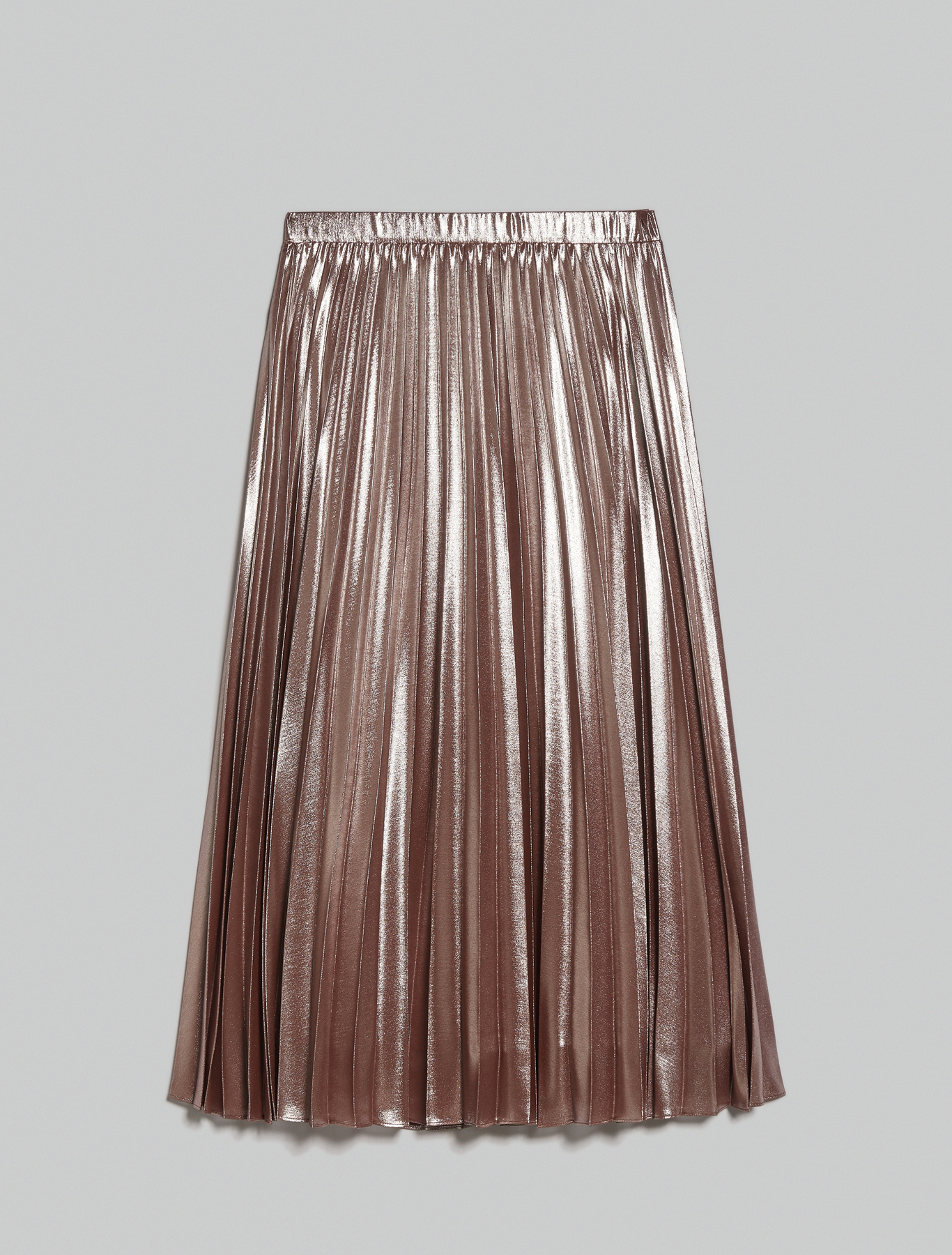 Skirt in metallic georgette, cocoa - Pennyblack Skirt in metallic georgette - cocoa - pennyblack