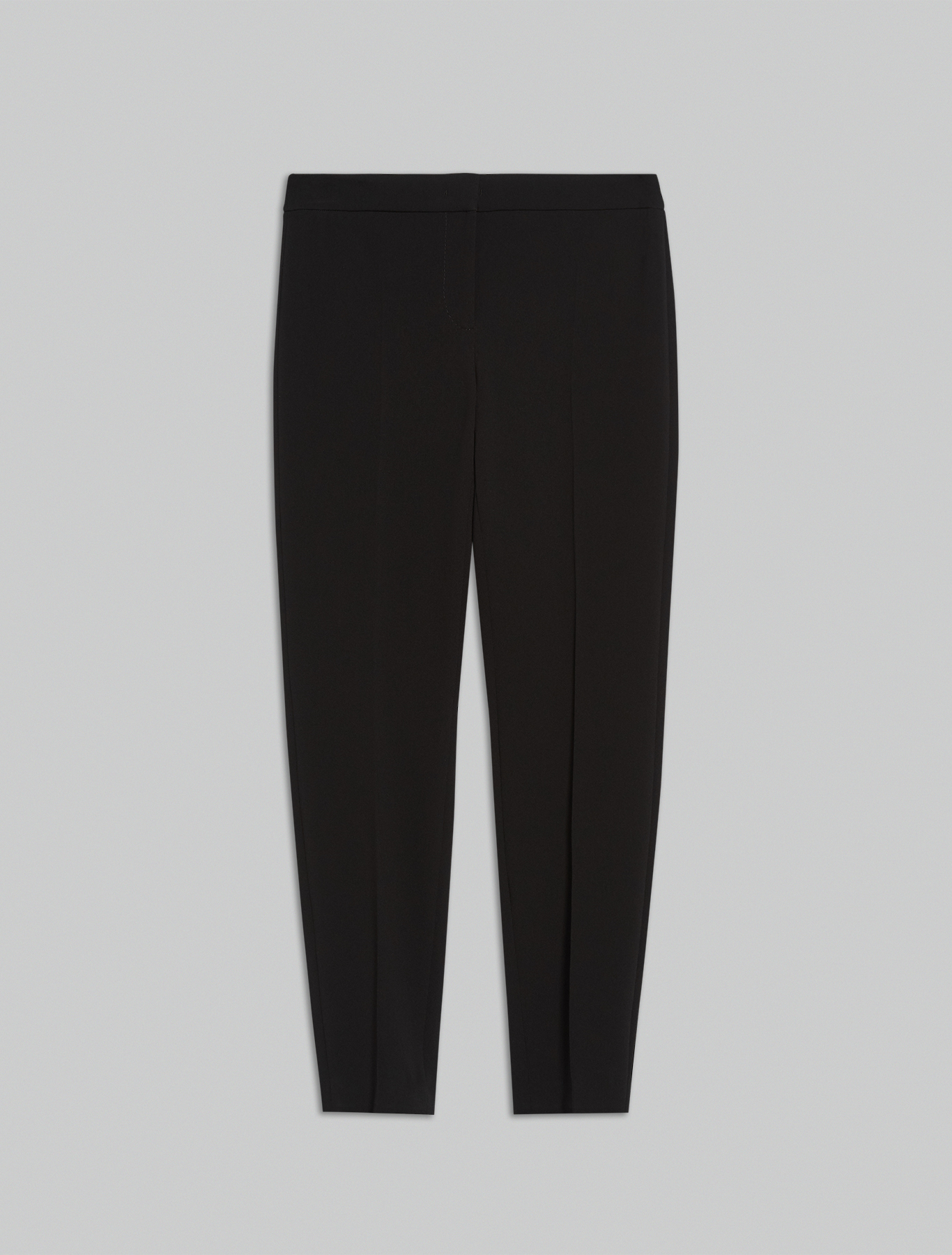 Slim-fit trousers in flowing fabric, black - Pennyblack Slim-fit trousers in flowing fabric - black - pennyblack