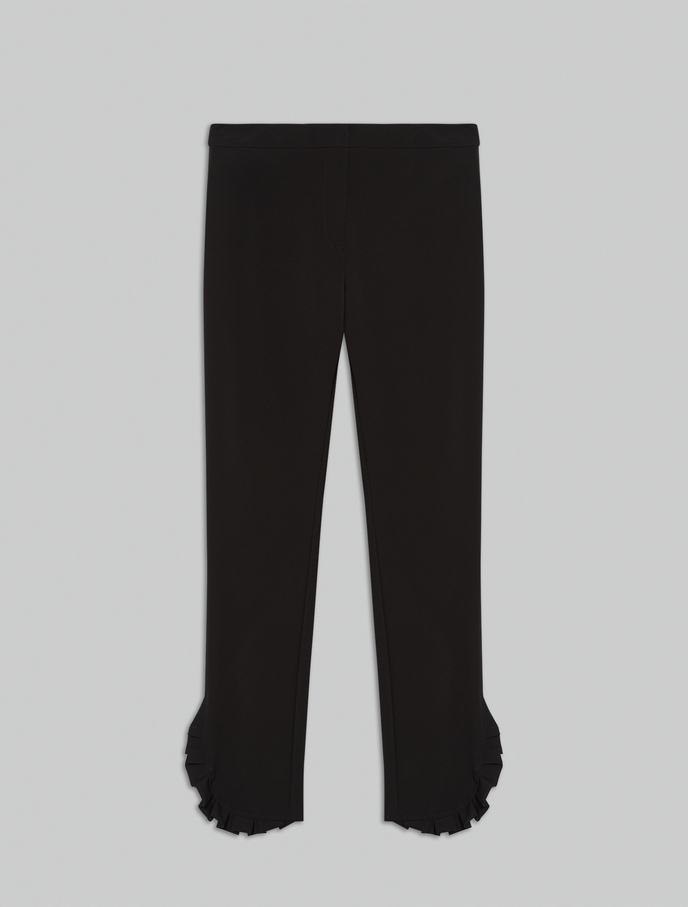 Slim-fit ruched trousers, black - Pennyblack Slim-fit ruched trousers - black - pennyblack
