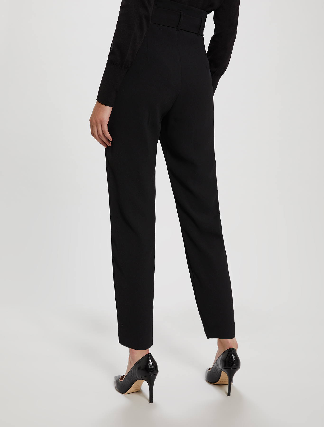 Envers satin trousers, black - Pennyblack Envers satin trousers - black - pennyblack