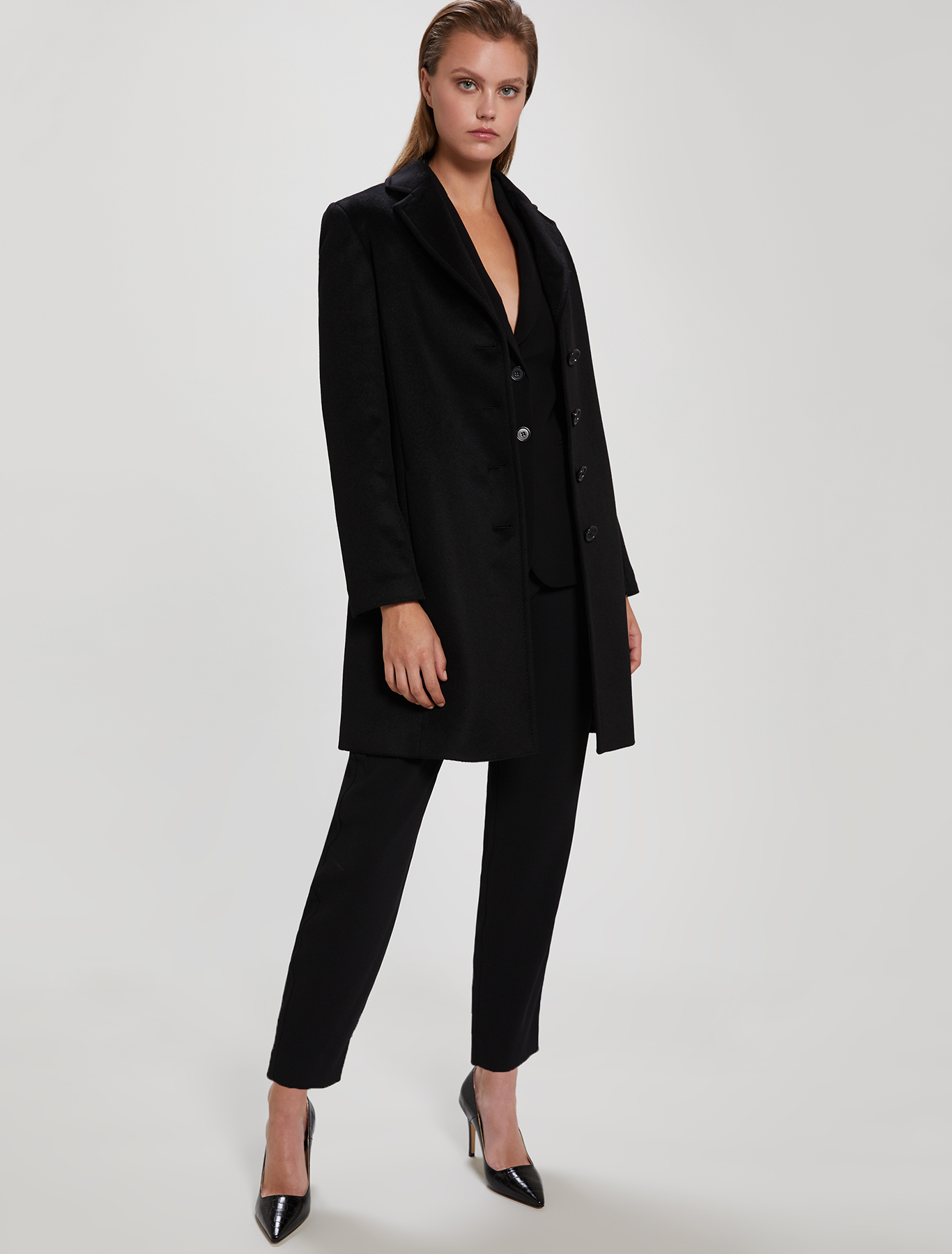 Envers satin trousers, black - Pennyblack Envers satin trousers - black - pennyblack