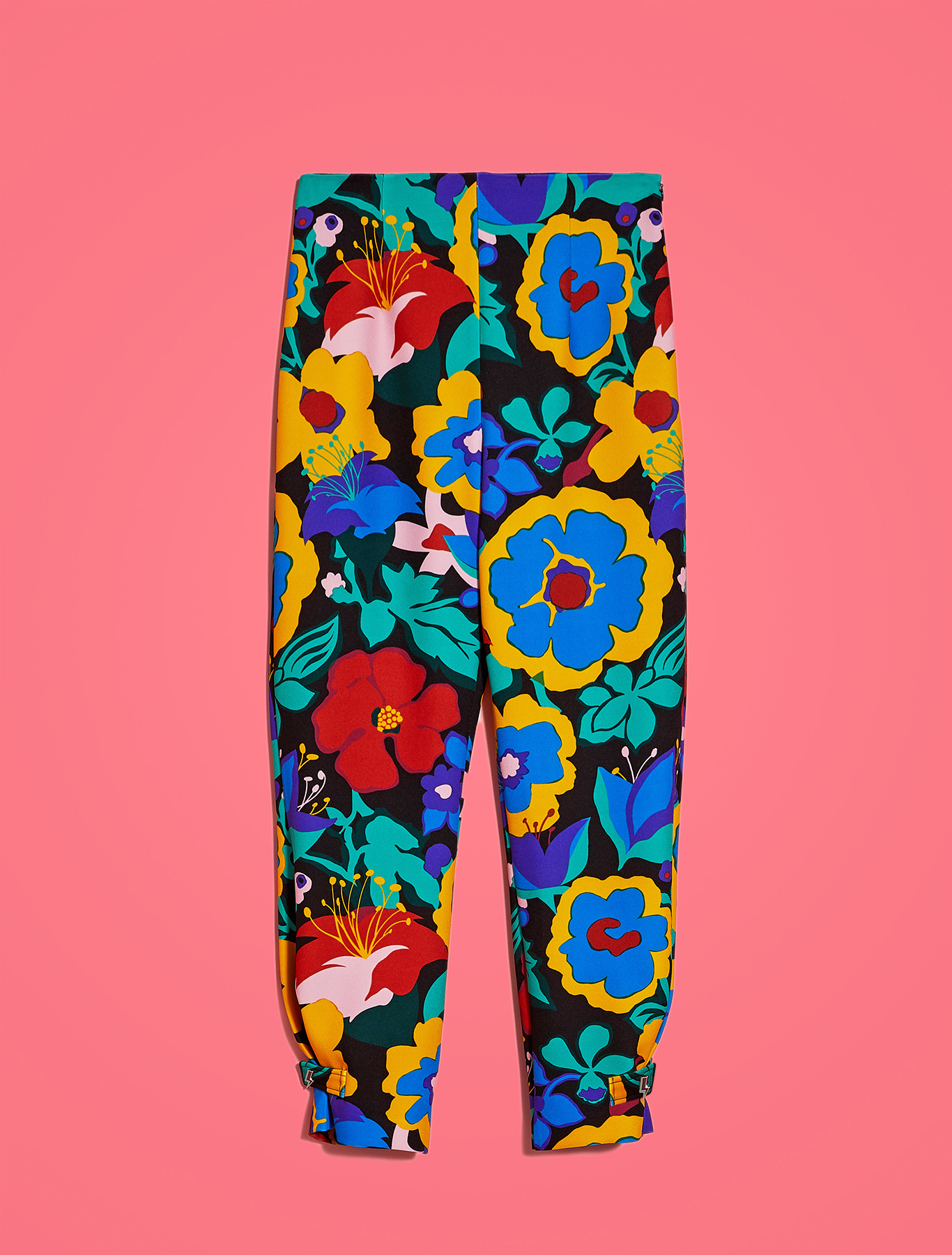 Electric Feel by Spiros Halaris slim-fit trousers, pale yellow pattern - Pennyblack Electric Feel by Spiros Halaris slim-fit trousers - pale yellow pattern - pennyblack