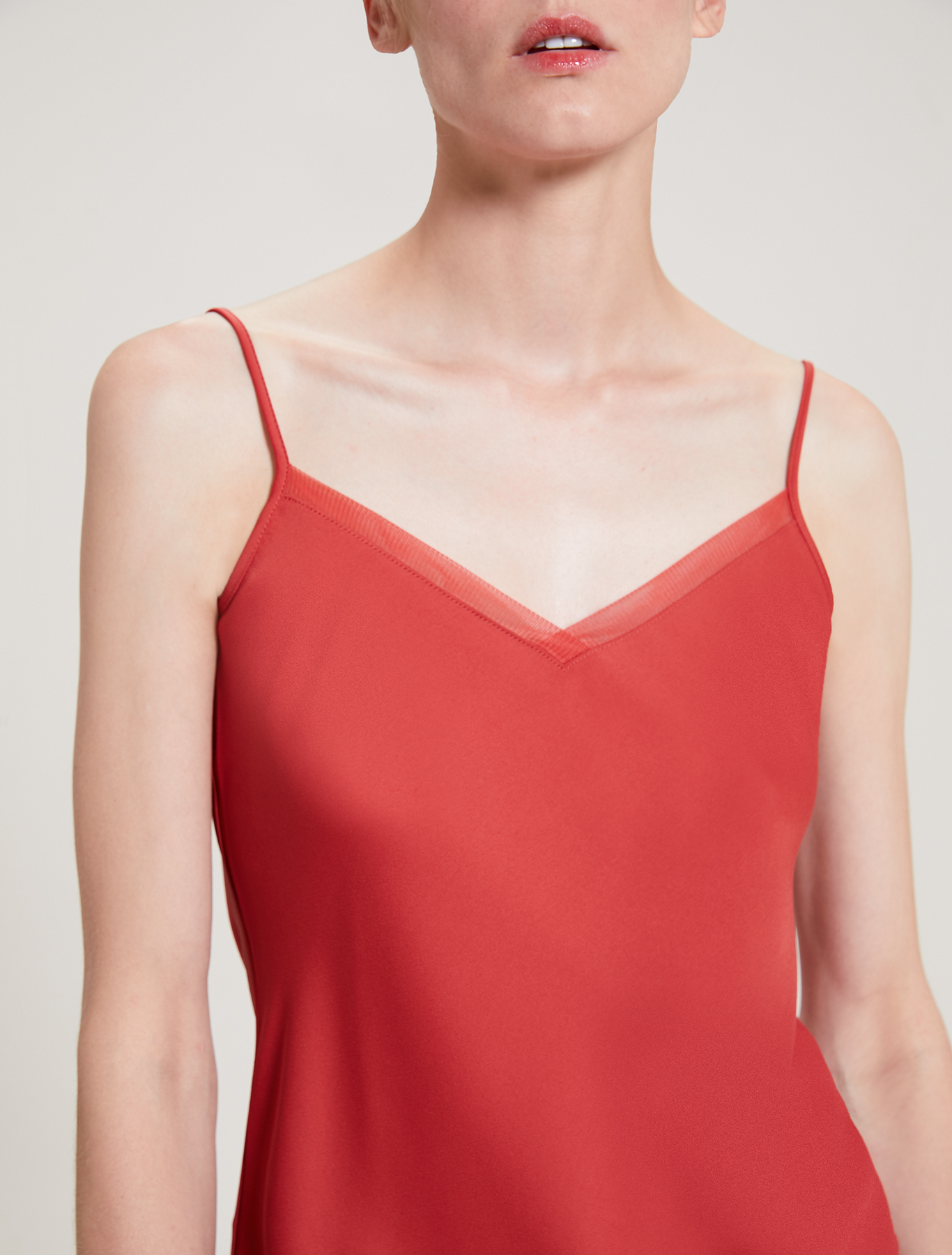 Envers satin top, old rose - Pennyblack Envers satin top - old rose - pennyblack