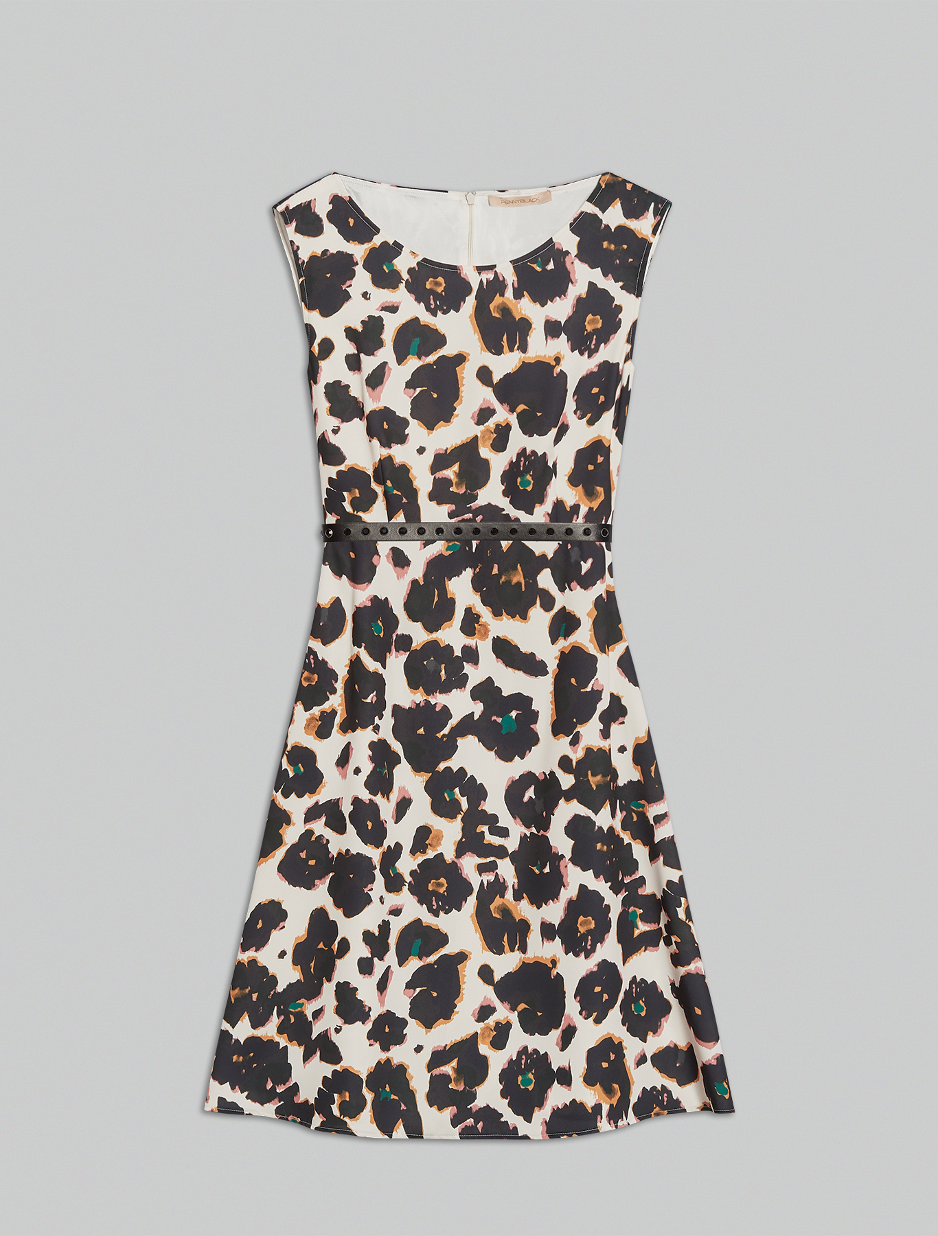 Camouflage print dress, beige pattern - Pennyblack Camouflage print dress - beige pattern - pennyblack