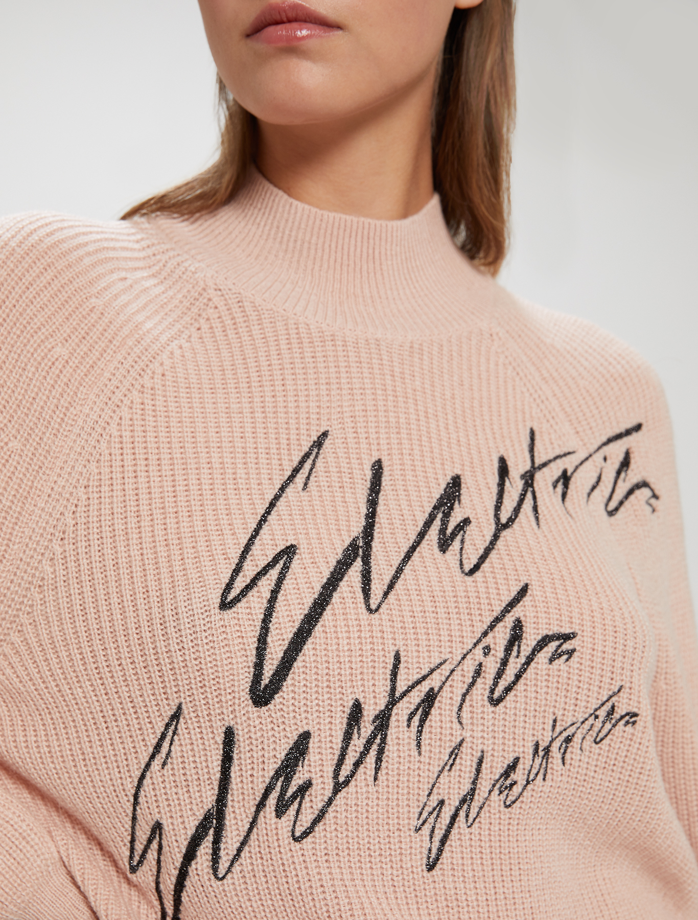 Electric Feel by Spiros Halaris embroidered jumper, pink - Pennyblack Electric Feel by Spiros Halaris embroidered jumper - pink - pennyblack
