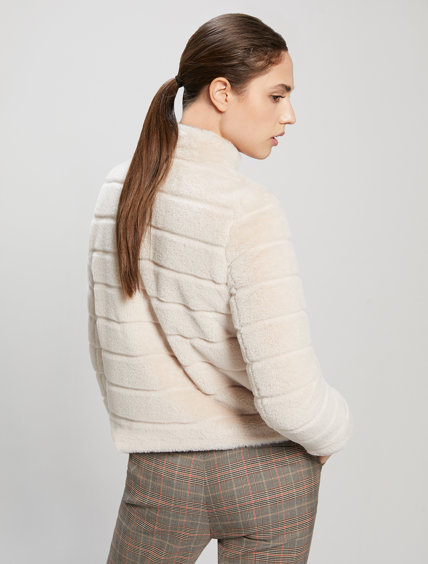 Plush jacket, ivory - Pennyblack Plush jacket - ivory - pennyblack