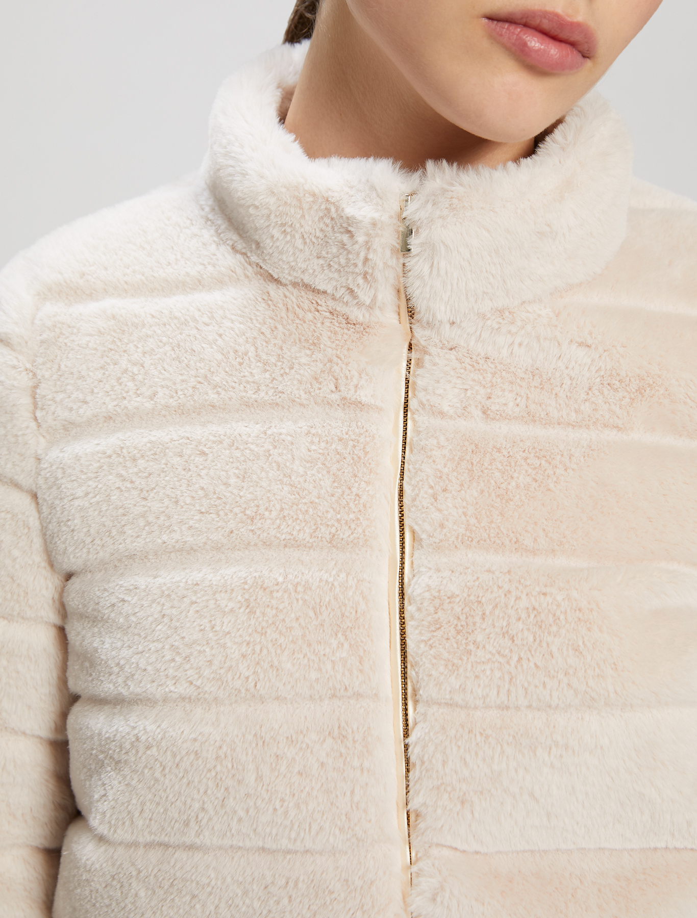 Plush jacket, ivory - Pennyblack Plush jacket - ivory - pennyblack