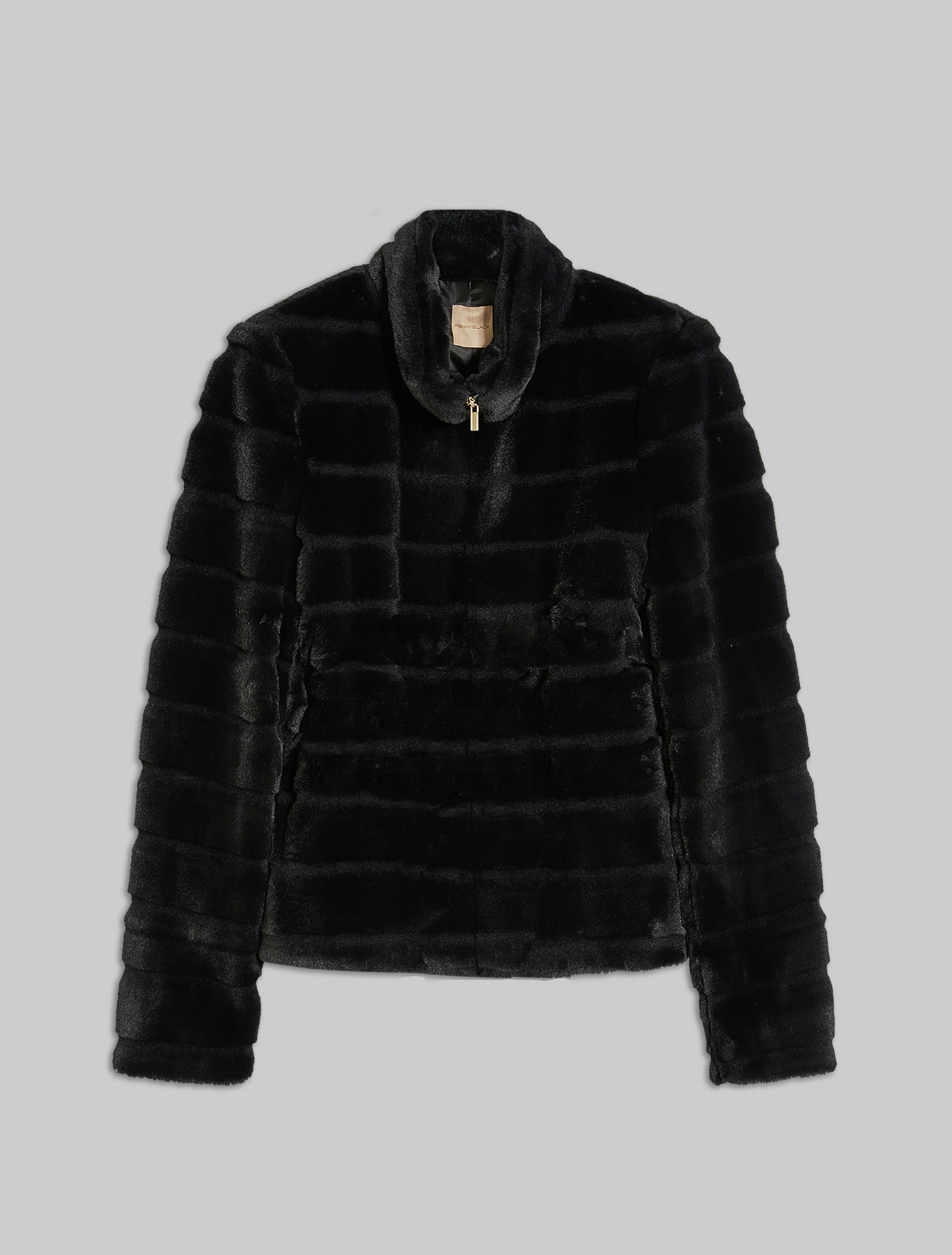 Plush jacket, black - Pennyblack Plush jacket - black - pennyblack