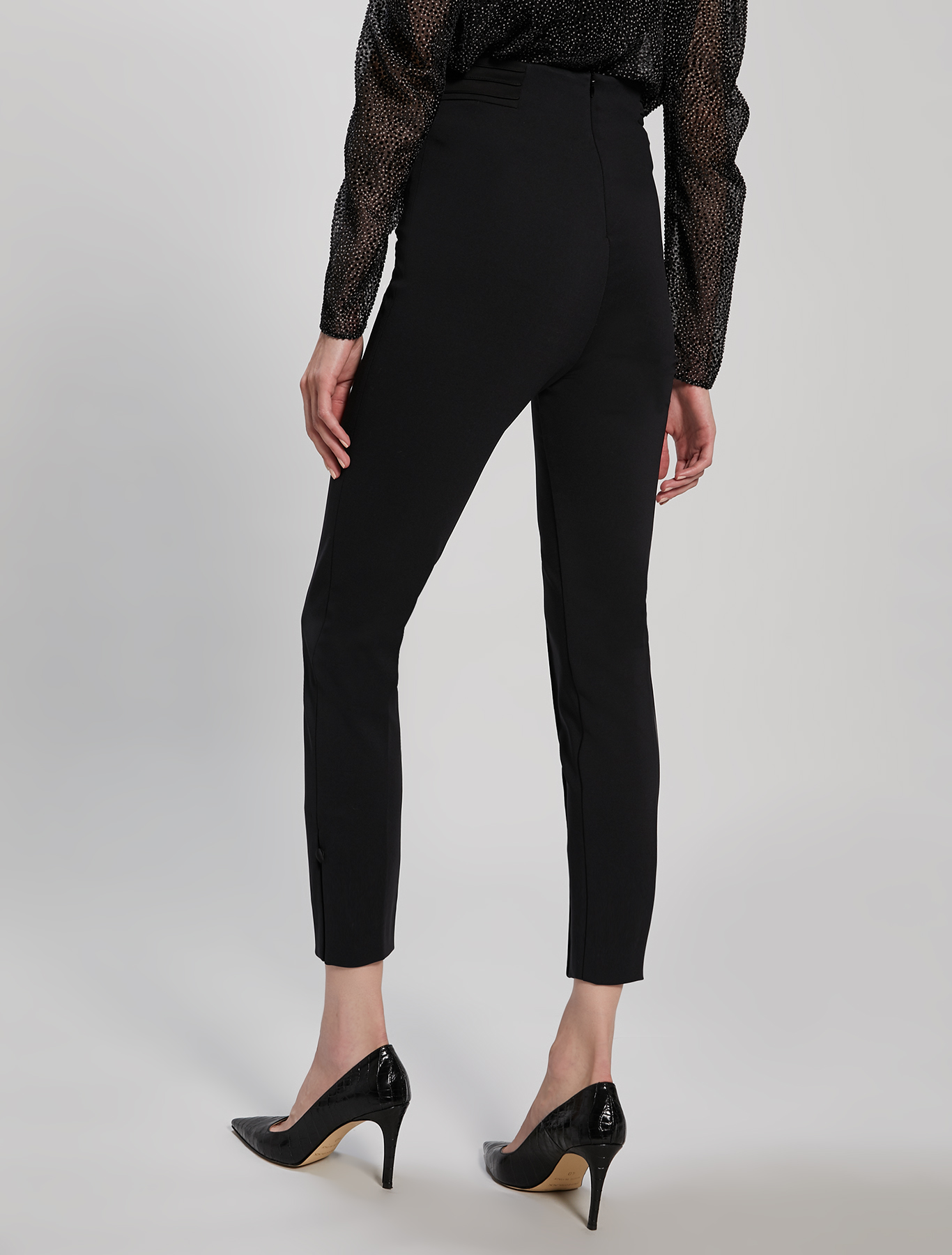Skinny-fit jersey trousers, black - Pennyblack Skinny-fit jersey trousers - black - pennyblack