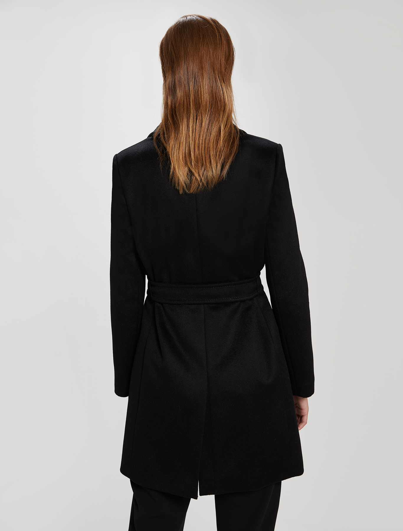 Wool velour coat, black - Pennyblack Wool velour coat - black - pennyblack