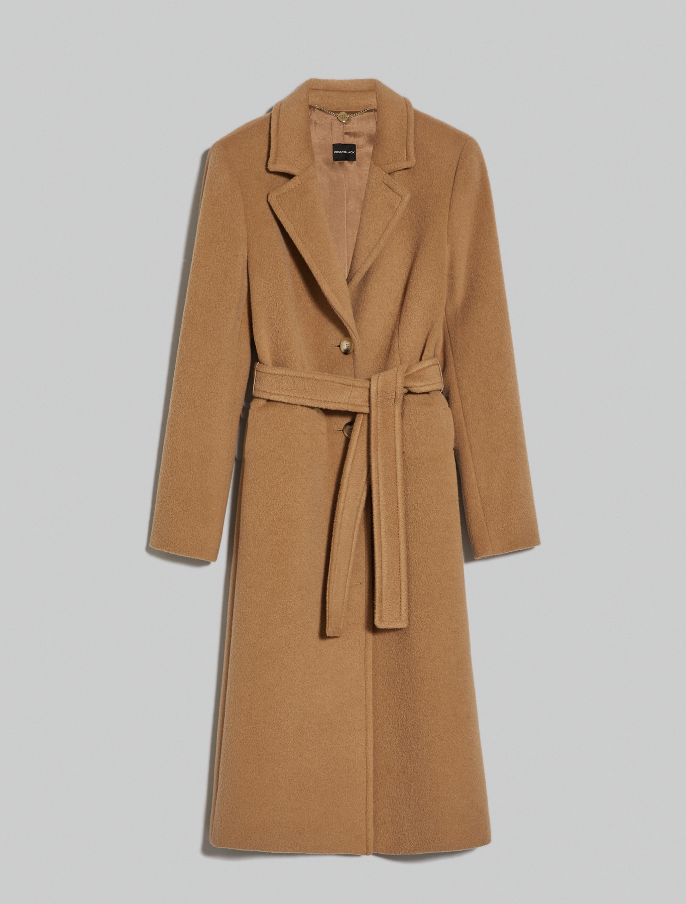 Alpaca and wool coat, beige - Pennyblack Alpaca and wool coat - beige - pennyblack