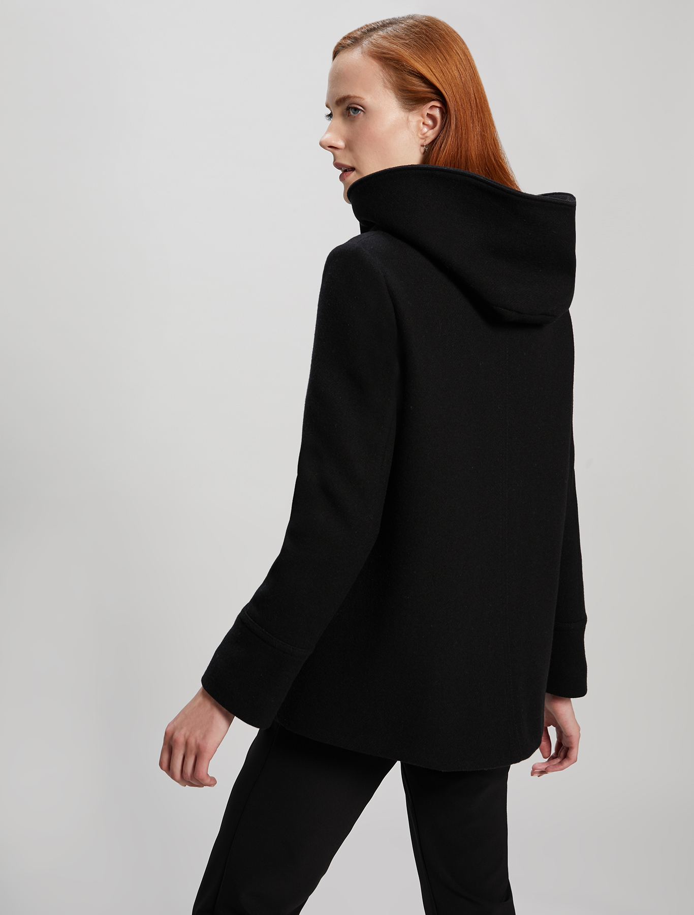 Cloth pea coat, black - Pennyblack Cloth pea coat - black - pennyblack