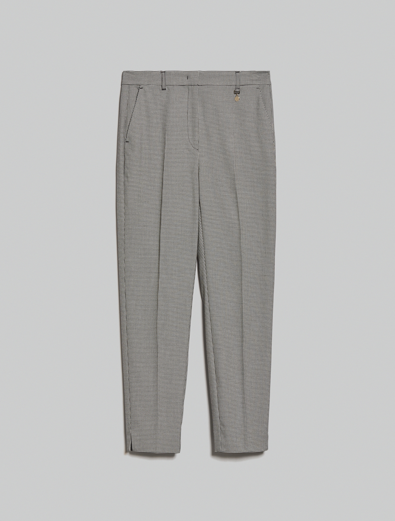 Slim-fit trousers, white pattern - Pennyblack Slim-fit trousers - white pattern - pennyblack