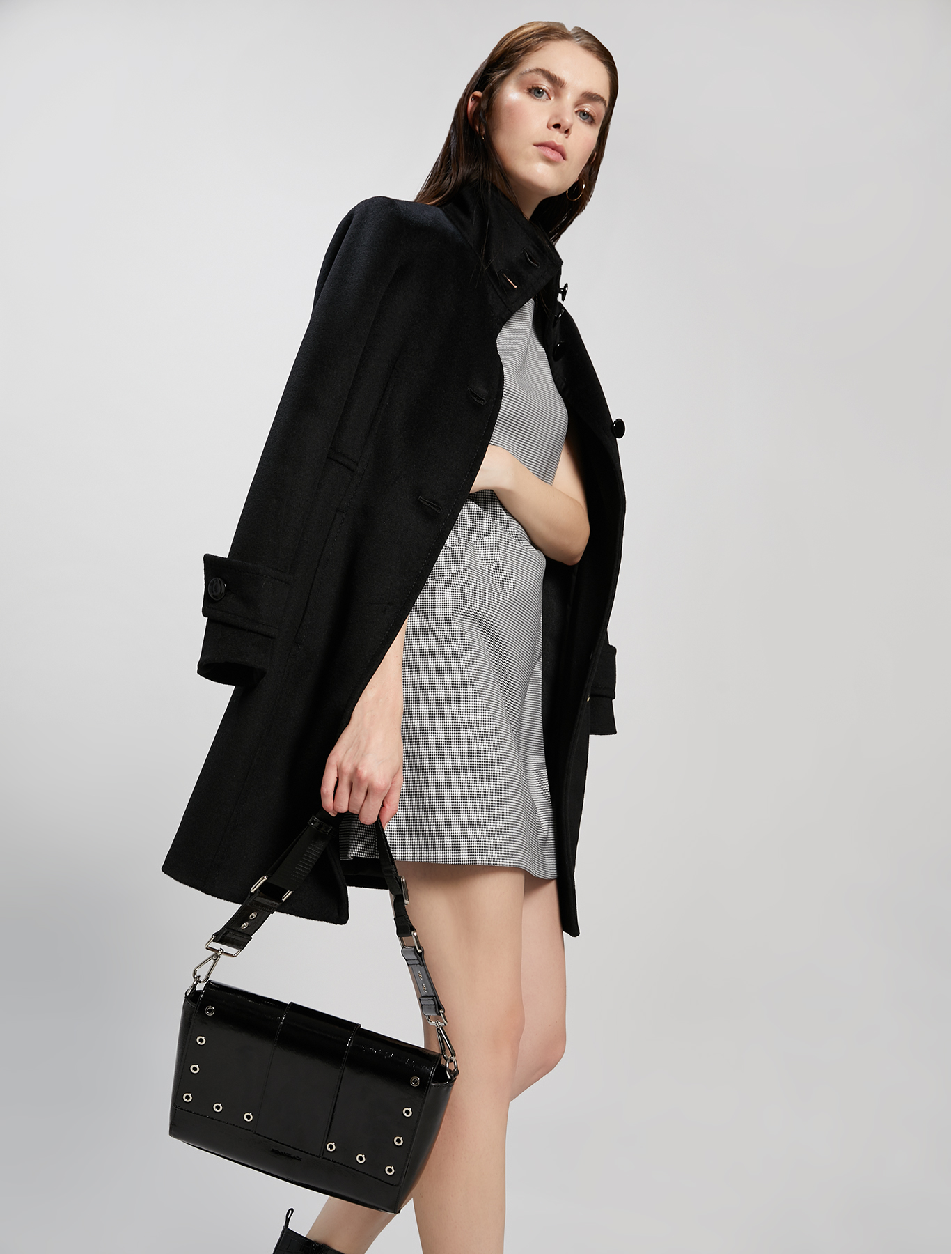 Houndstooth dress, white pattern - Pennyblack Houndstooth dress - white pattern - pennyblack