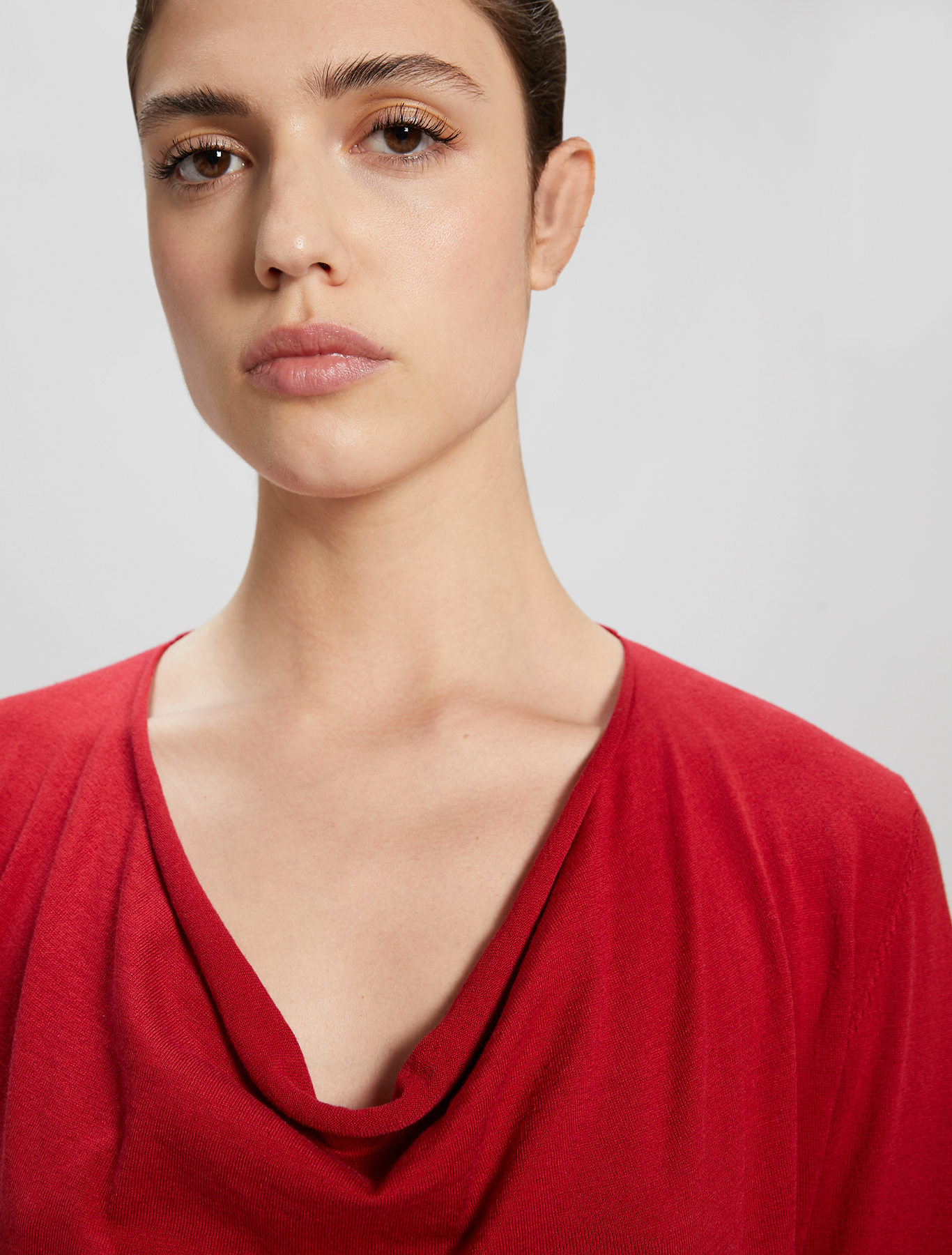 Cotton and silk jumper, red - Pennyblack Cotton and silk jumper - red - pennyblack