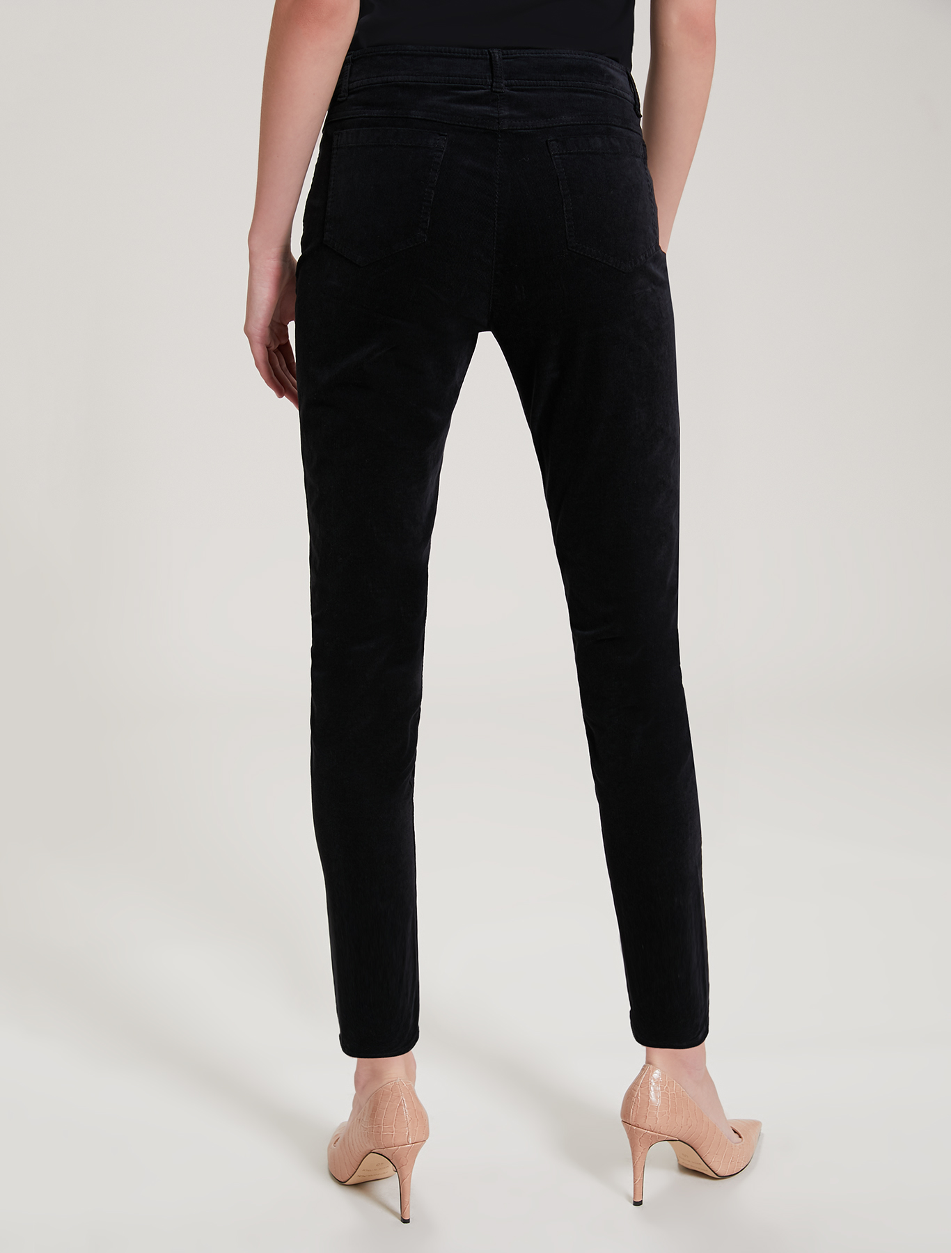 Ribbed velvet trousers, black - Pennyblack Ribbed velvet trousers - black - pennyblack