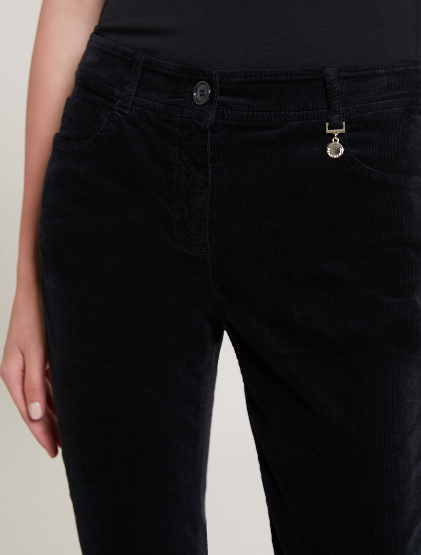 Ribbed velvet trousers, black - Pennyblack Ribbed velvet trousers - black - pennyblack