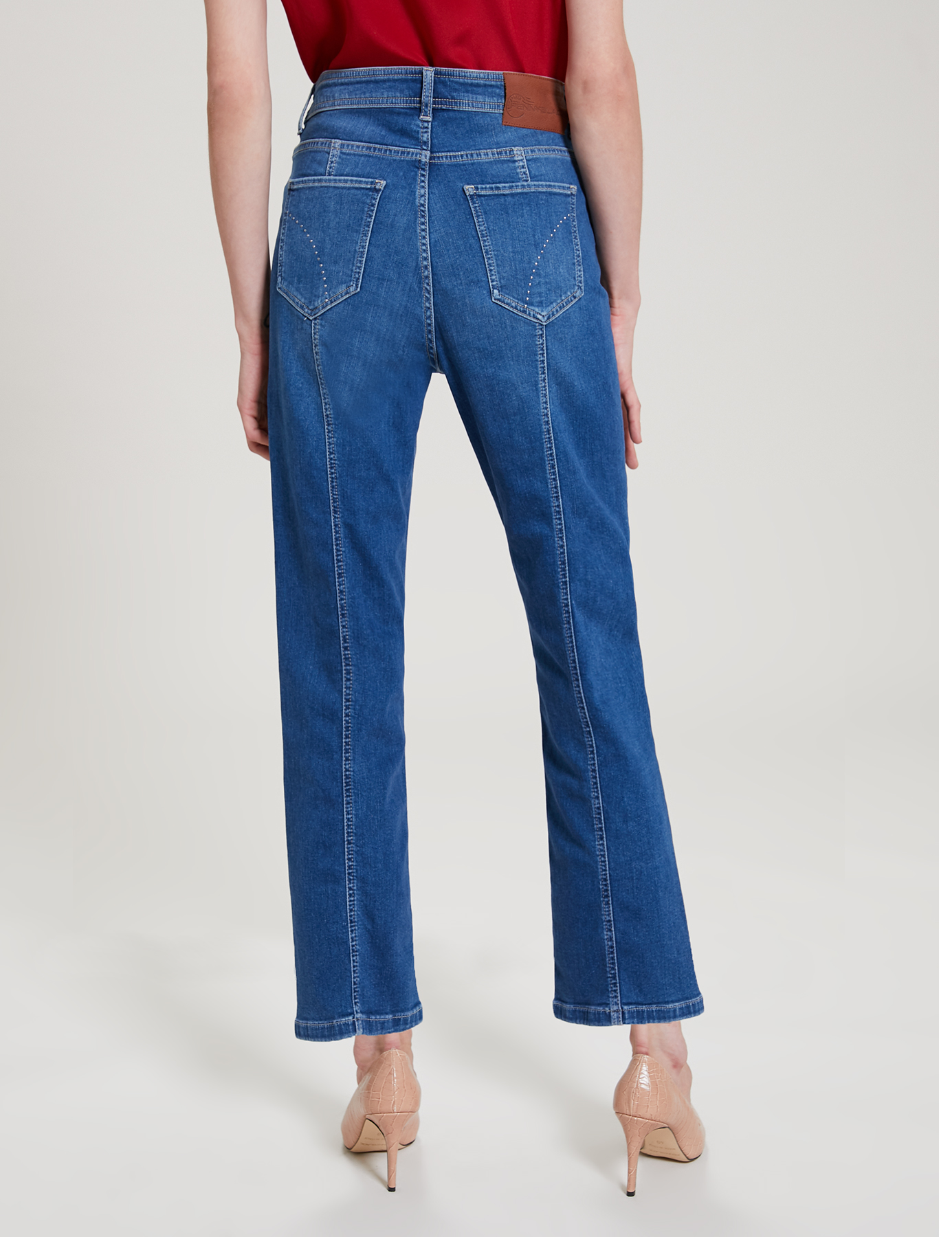 Jeans con micro borchie, blu notte - Pennyblack Jeans con micro borchie - blu notte - pennyblack