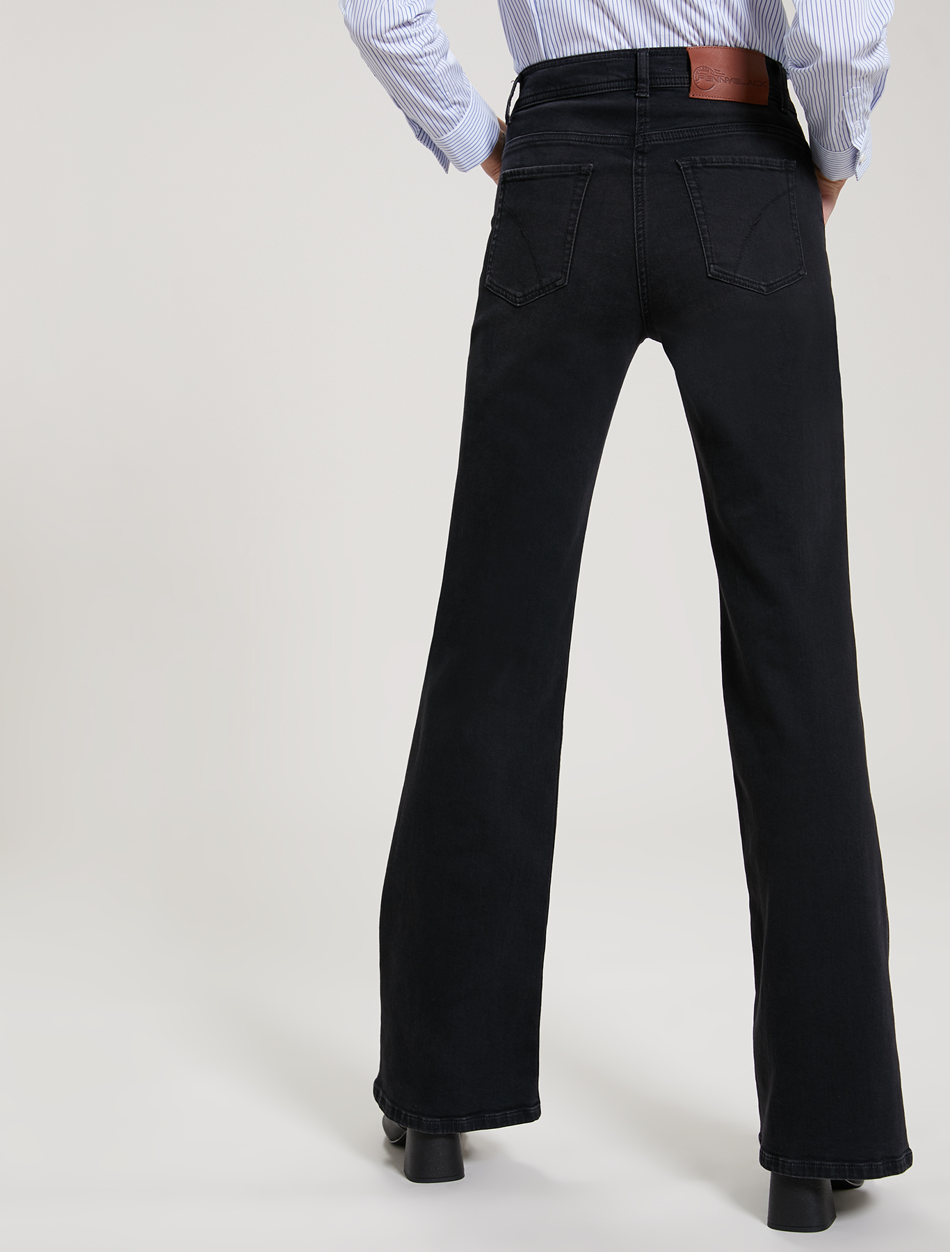 Black bootcut jeans, black - Pennyblack Black bootcut jeans - black - pennyblack