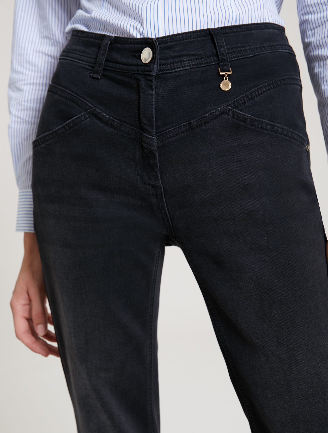 Black bootcut jeans, black - Pennyblack Black bootcut jeans - black - pennyblack