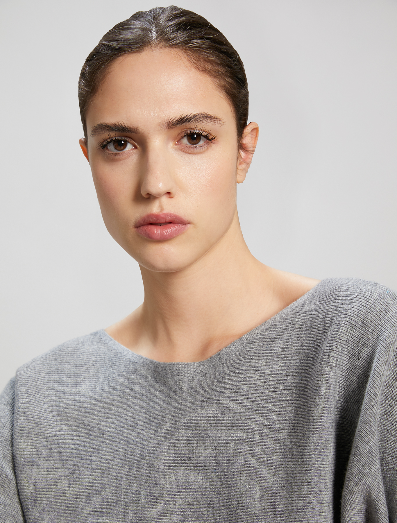 Jumper with kimono sleeves, medium grey - Pennyblack Jumper with kimono sleeves - medium grey - pennyblack