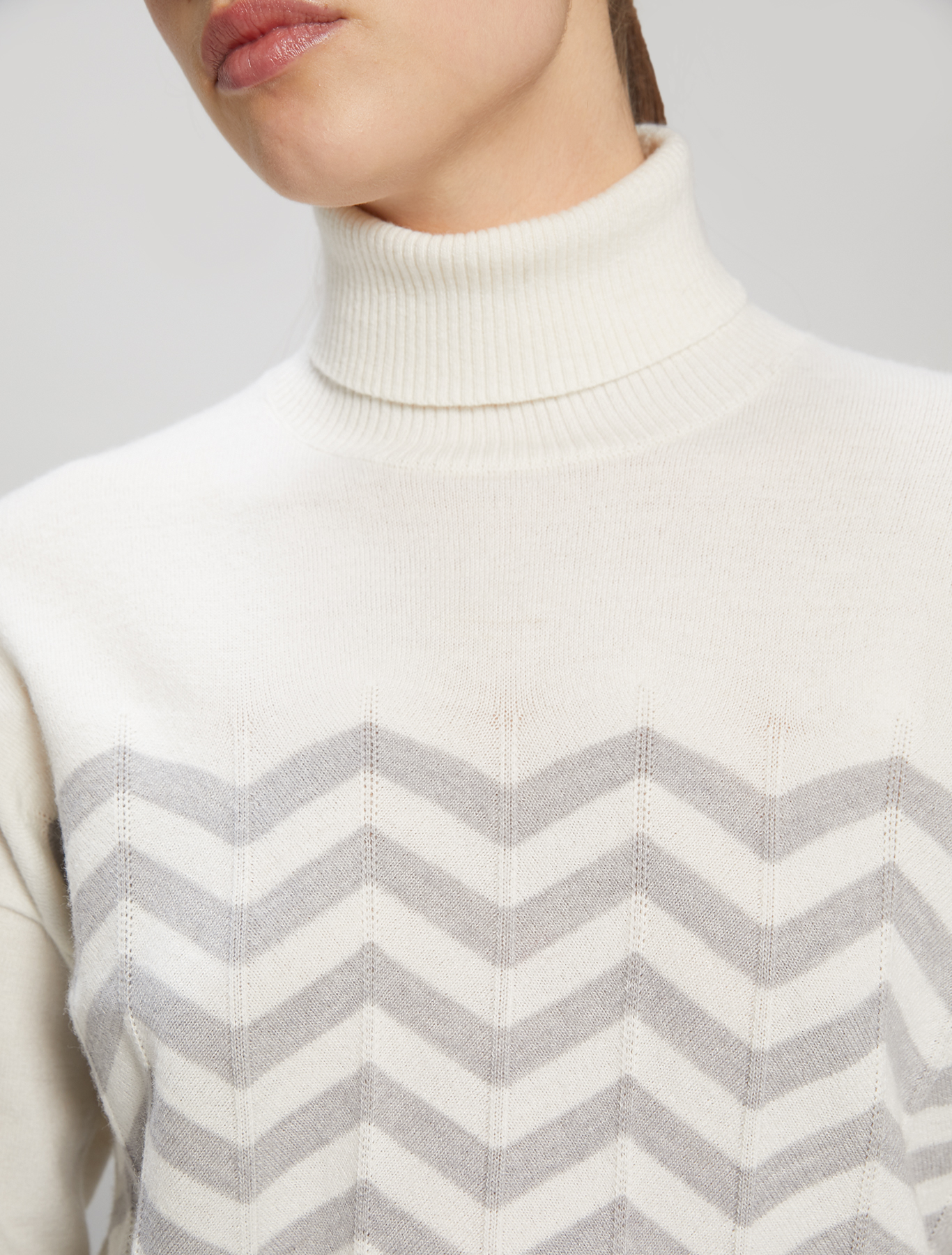 Chevron jumper, white - Pennyblack Chevron jumper - white - pennyblack