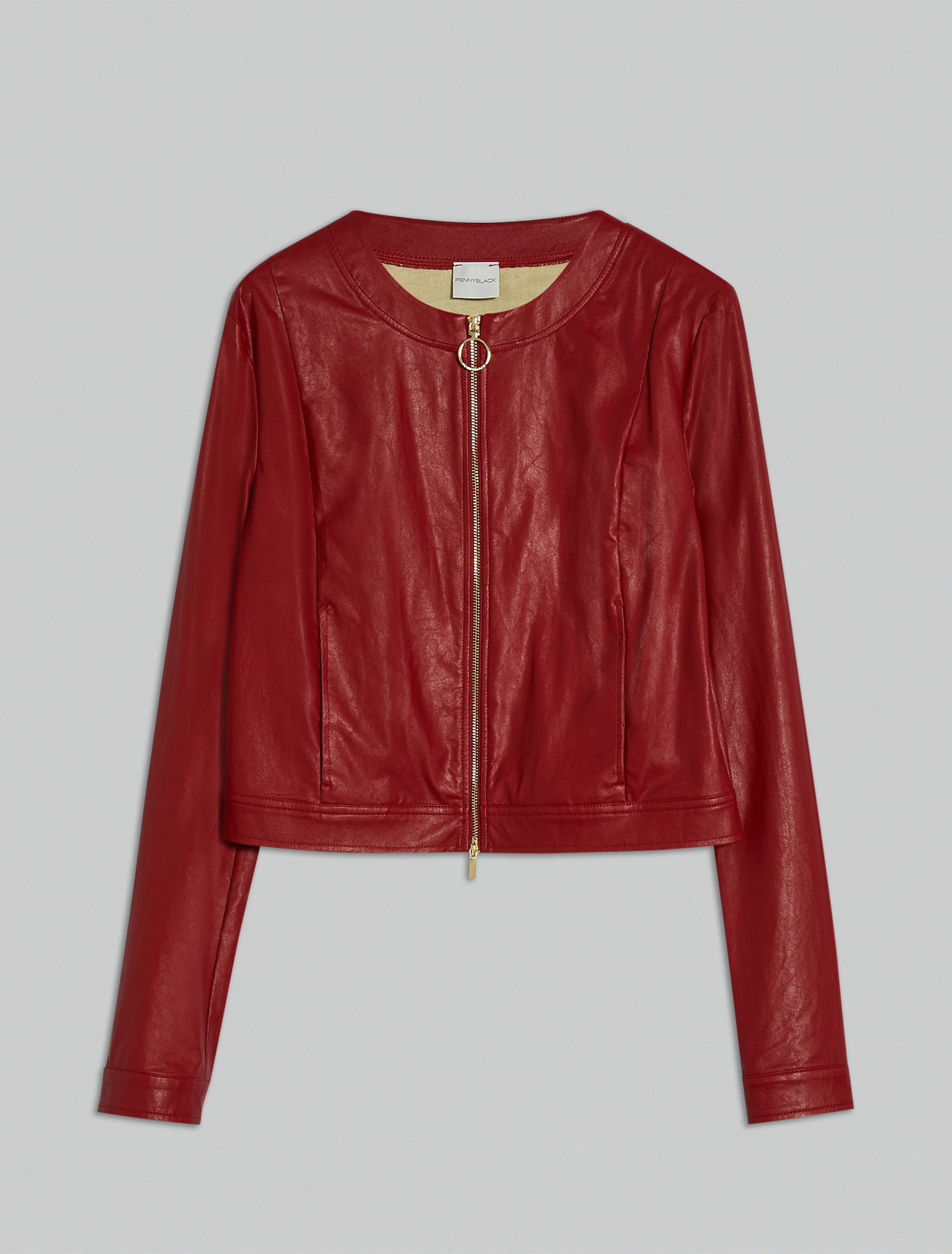 Coated jersey jacket, red - Pennyblack Coated jersey jacket - red - pennyblack